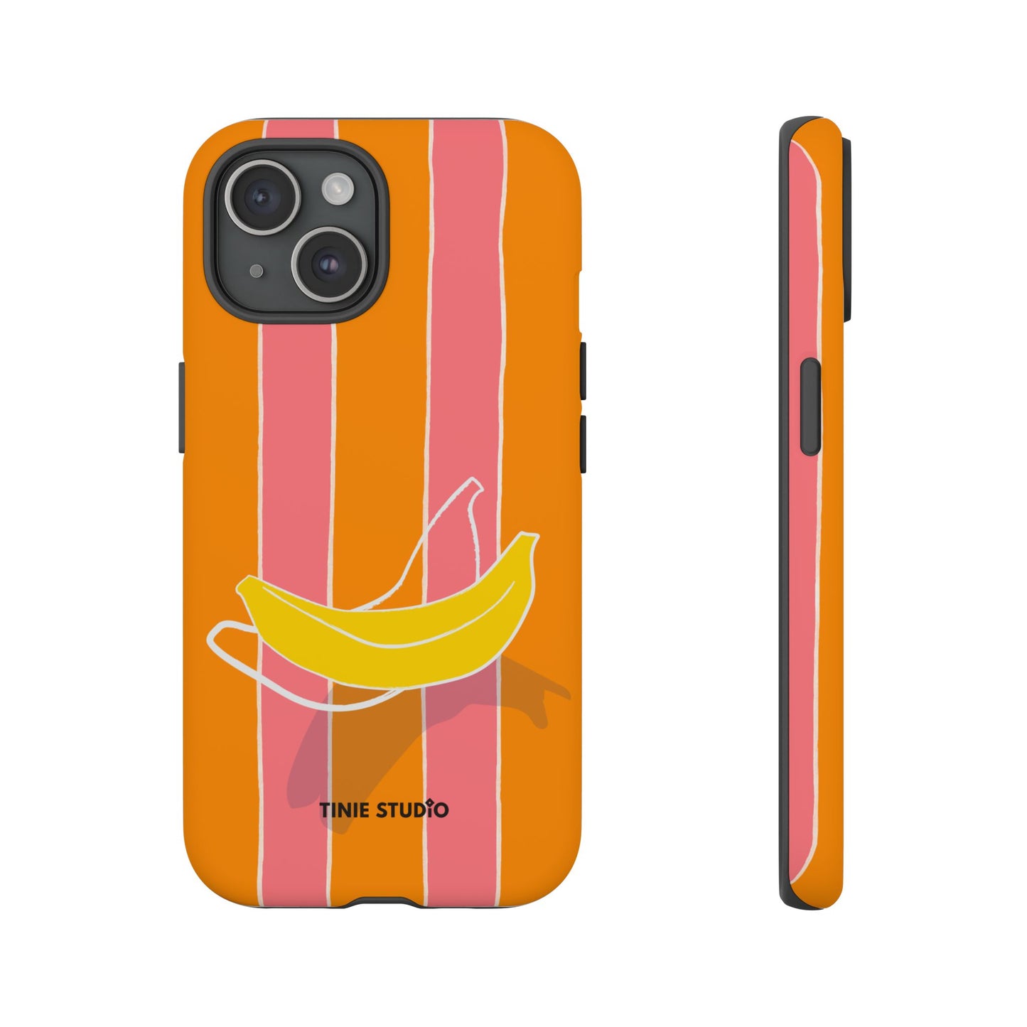 Stripy Banana Phone Case - Tinie Studio