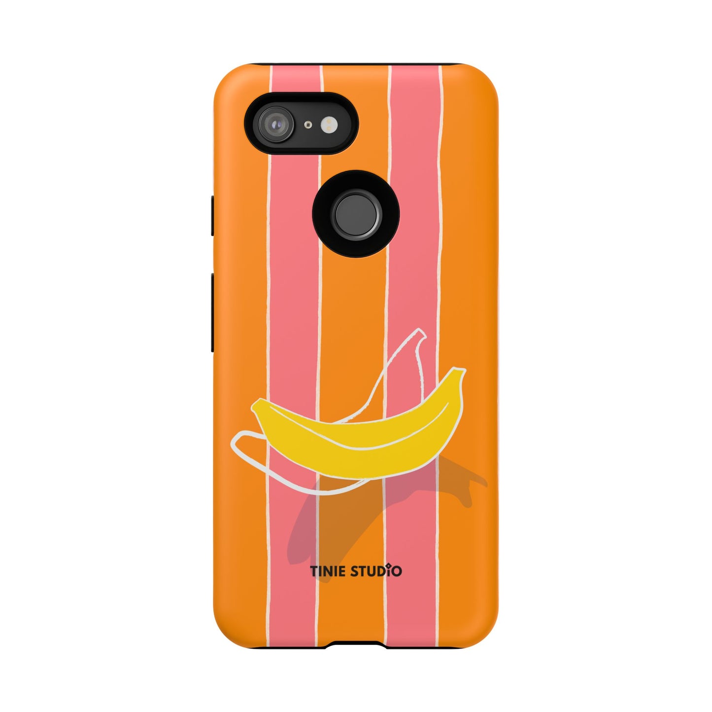 Stripy Banana Phone Case