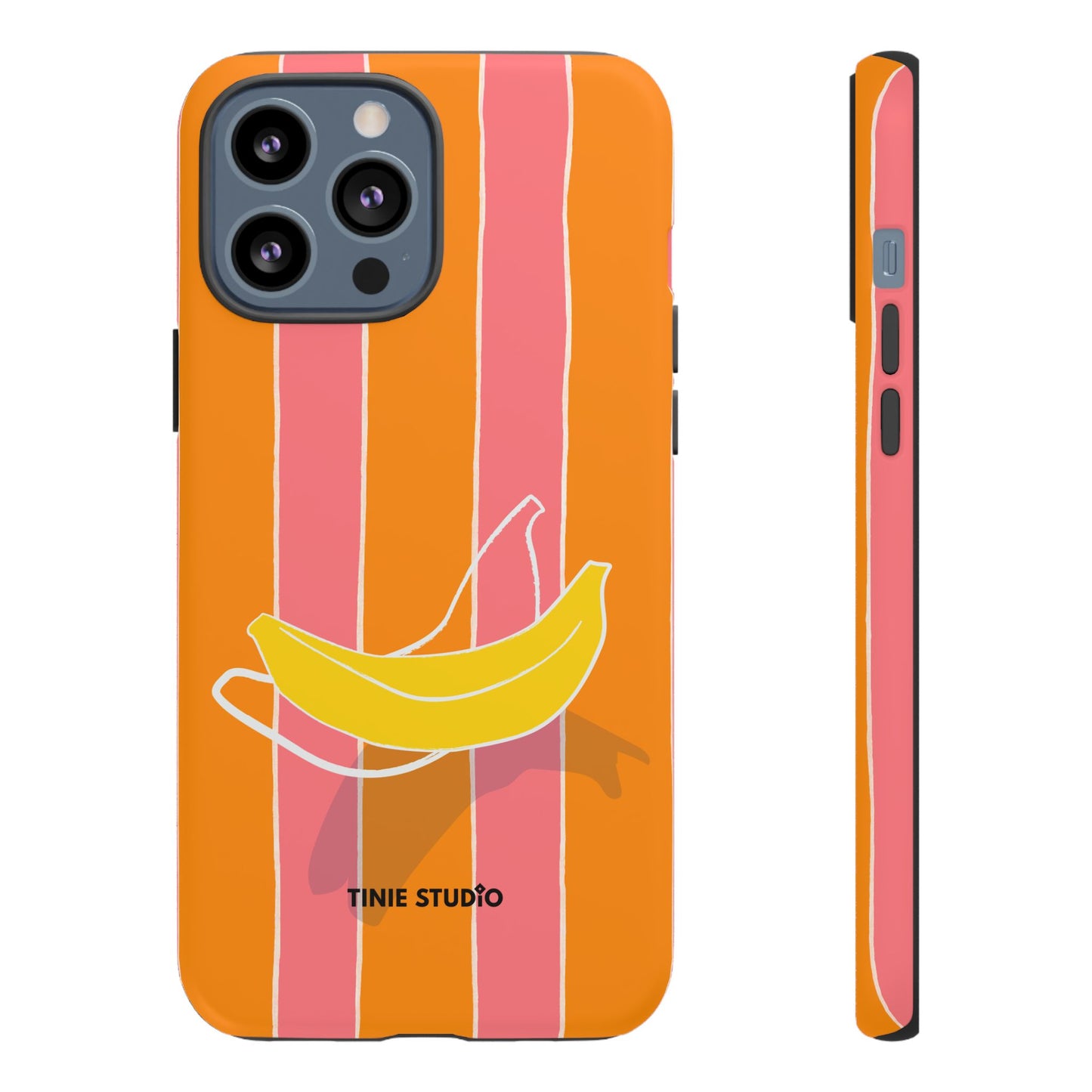 Stripy Banana Phone Case - Tinie Studio