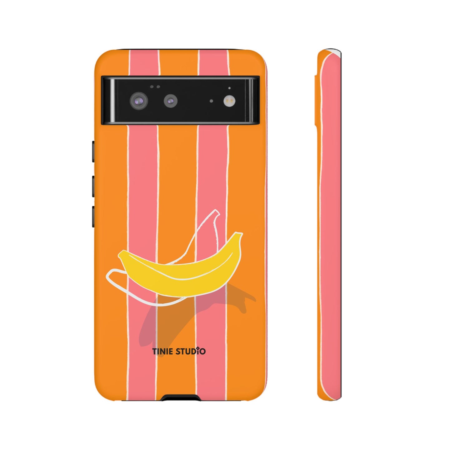 Stripy Banana Phone Case - Tinie Studio