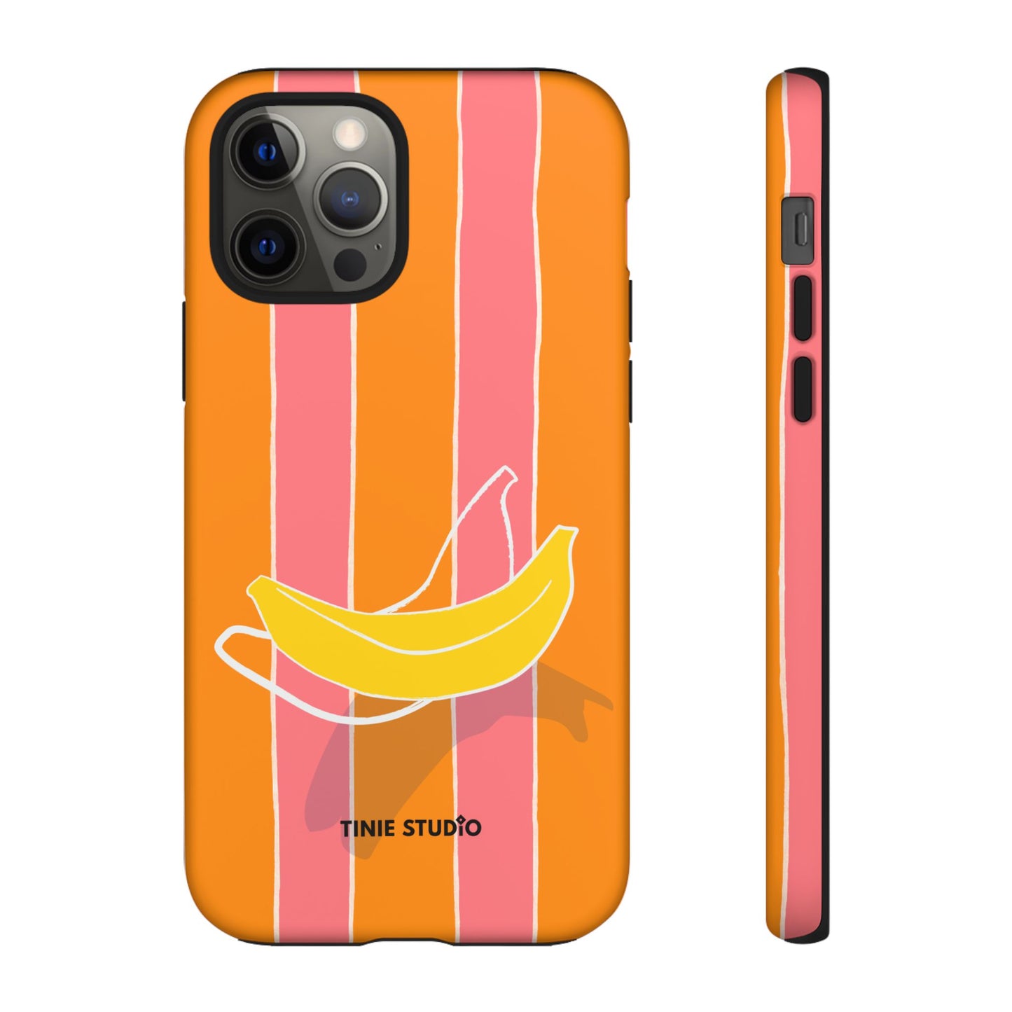Stripy Banana Phone Case - Tinie Studio