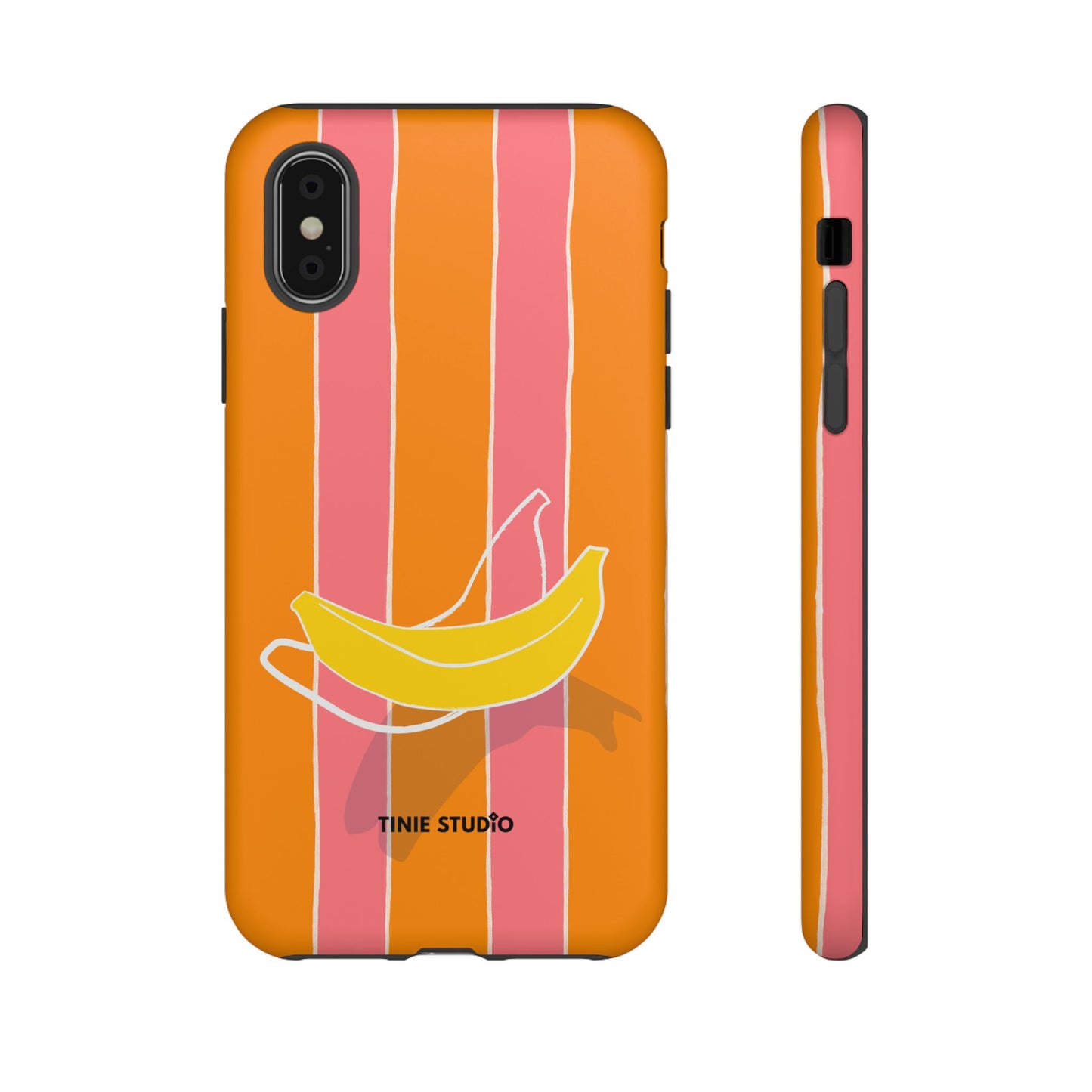 Stripy Banana Phone Case - Tinie Studio