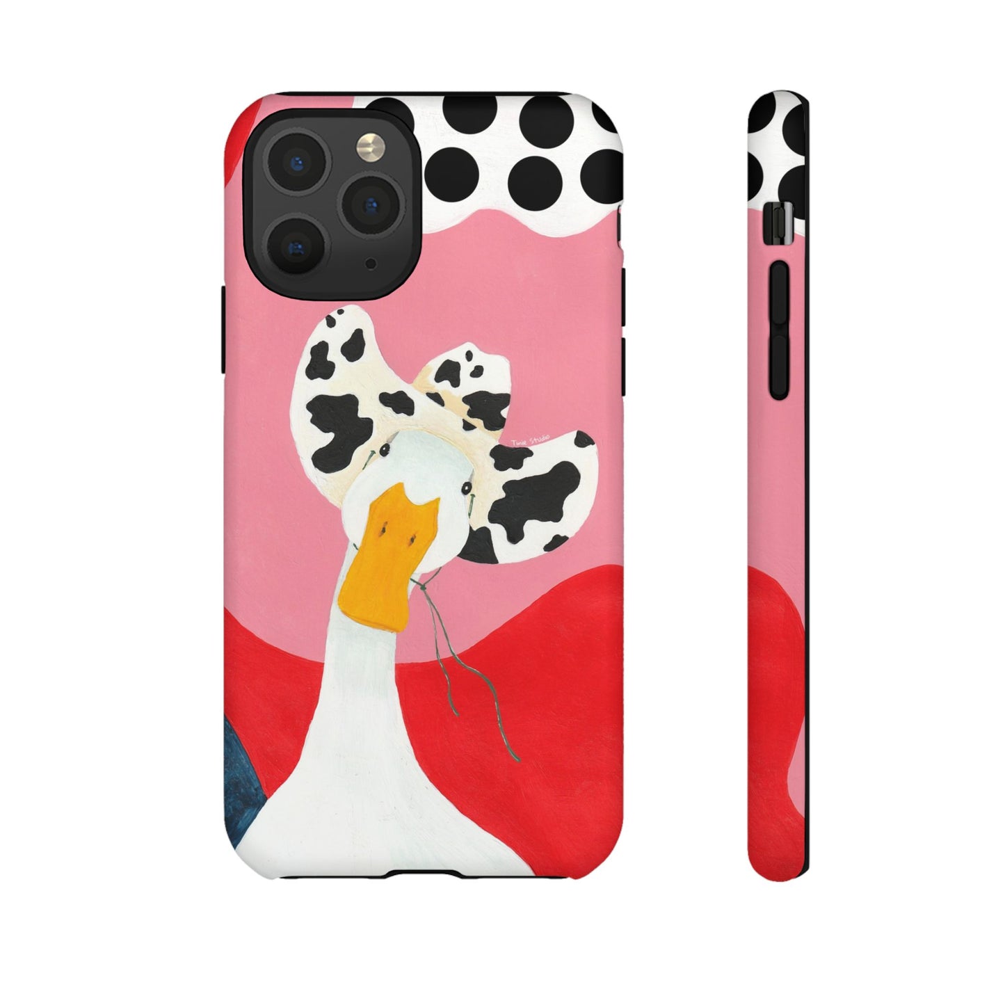 Trippy Cowboy Goose Phone Case - Tinie Studio
