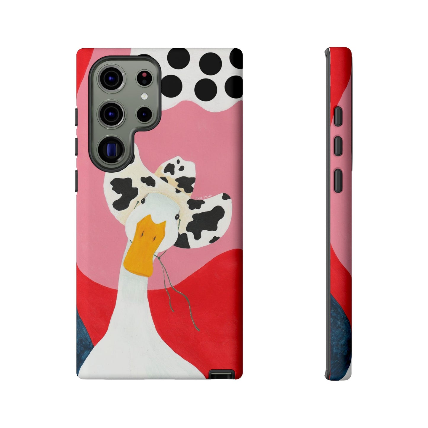 Trippy Cowboy Goose Phone Case - Tinie Studio