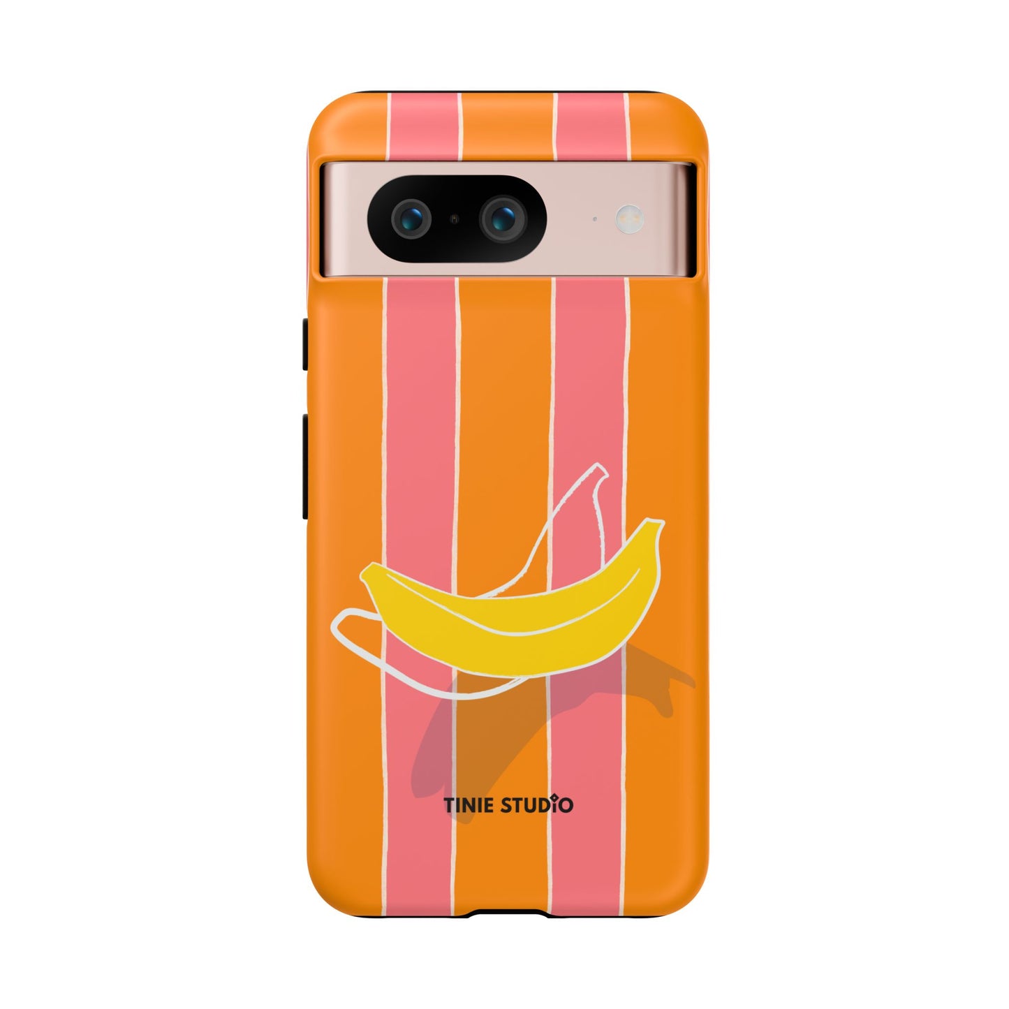 Stripy Banana Phone Case