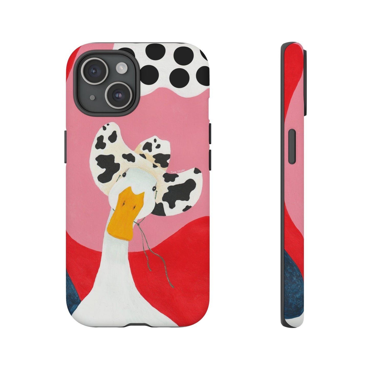 Trippy Cowboy Goose Phone Case - Tinie Studio