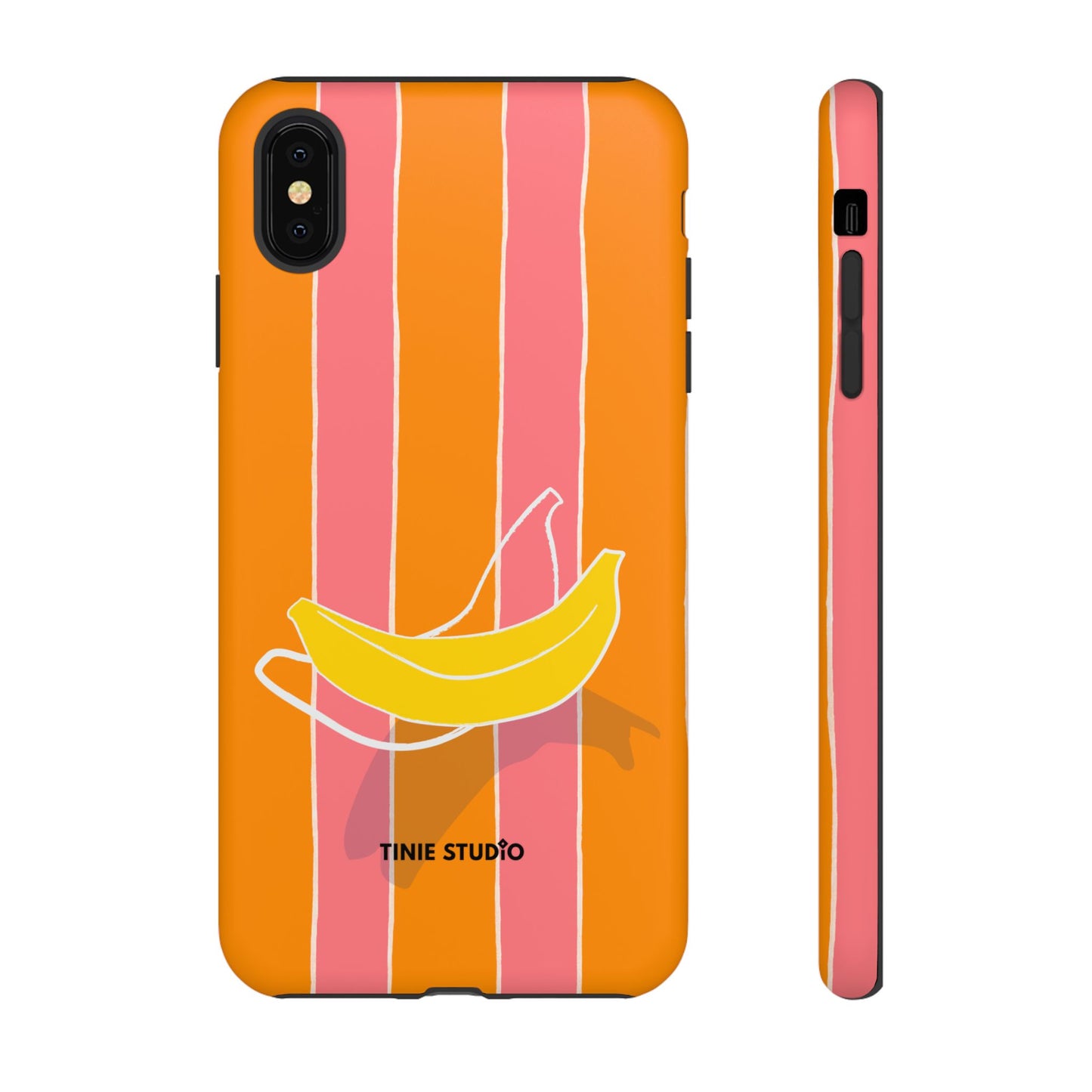 Stripy Banana Phone Case - Tinie Studio