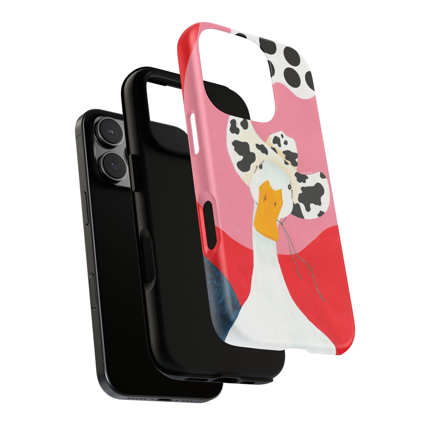 Trippy Cowboy Goose Phone Case - Tinie Studio