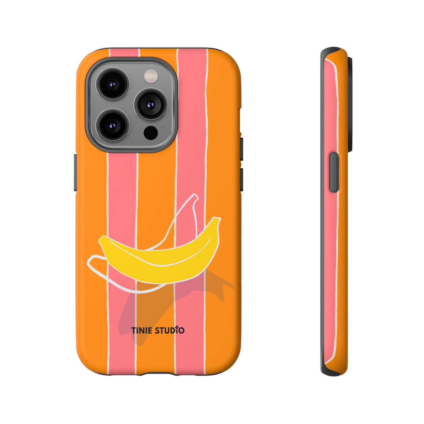 Stripy Banana Phone Case - Tinie Studio