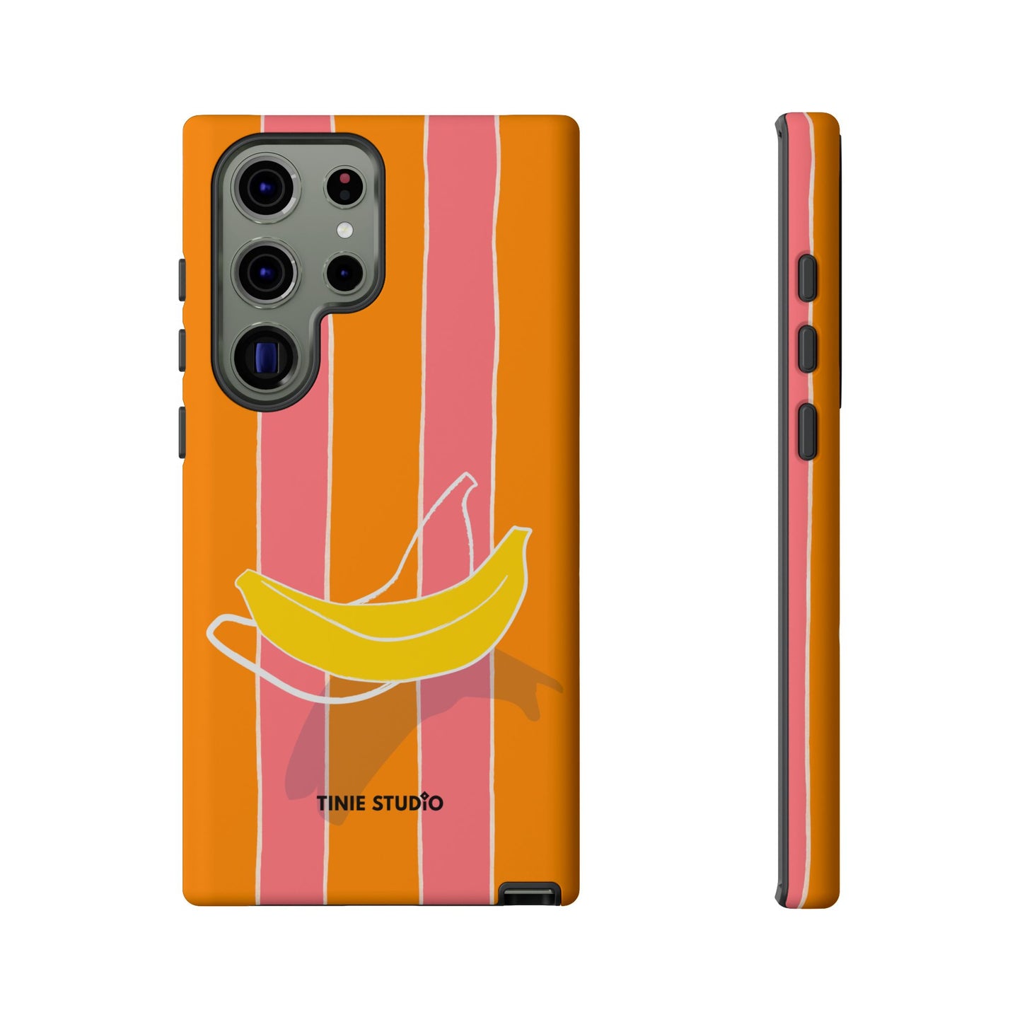 Stripy Banana Phone Case - Tinie Studio