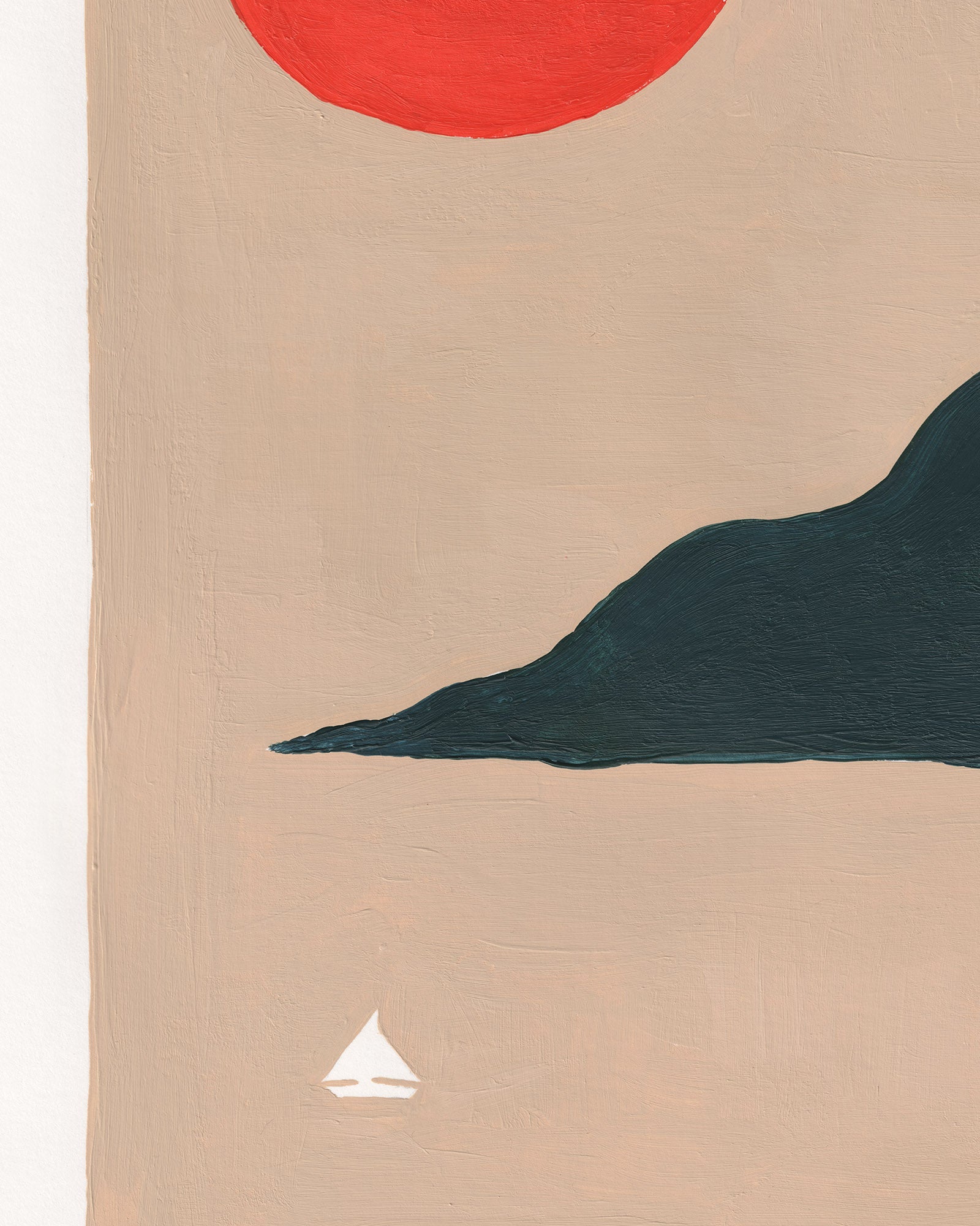 Spanish Sunset Original Painting - Tinie Studio