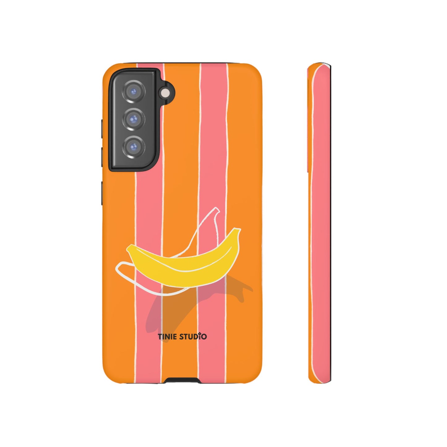 Stripy Banana Phone Case - Tinie Studio