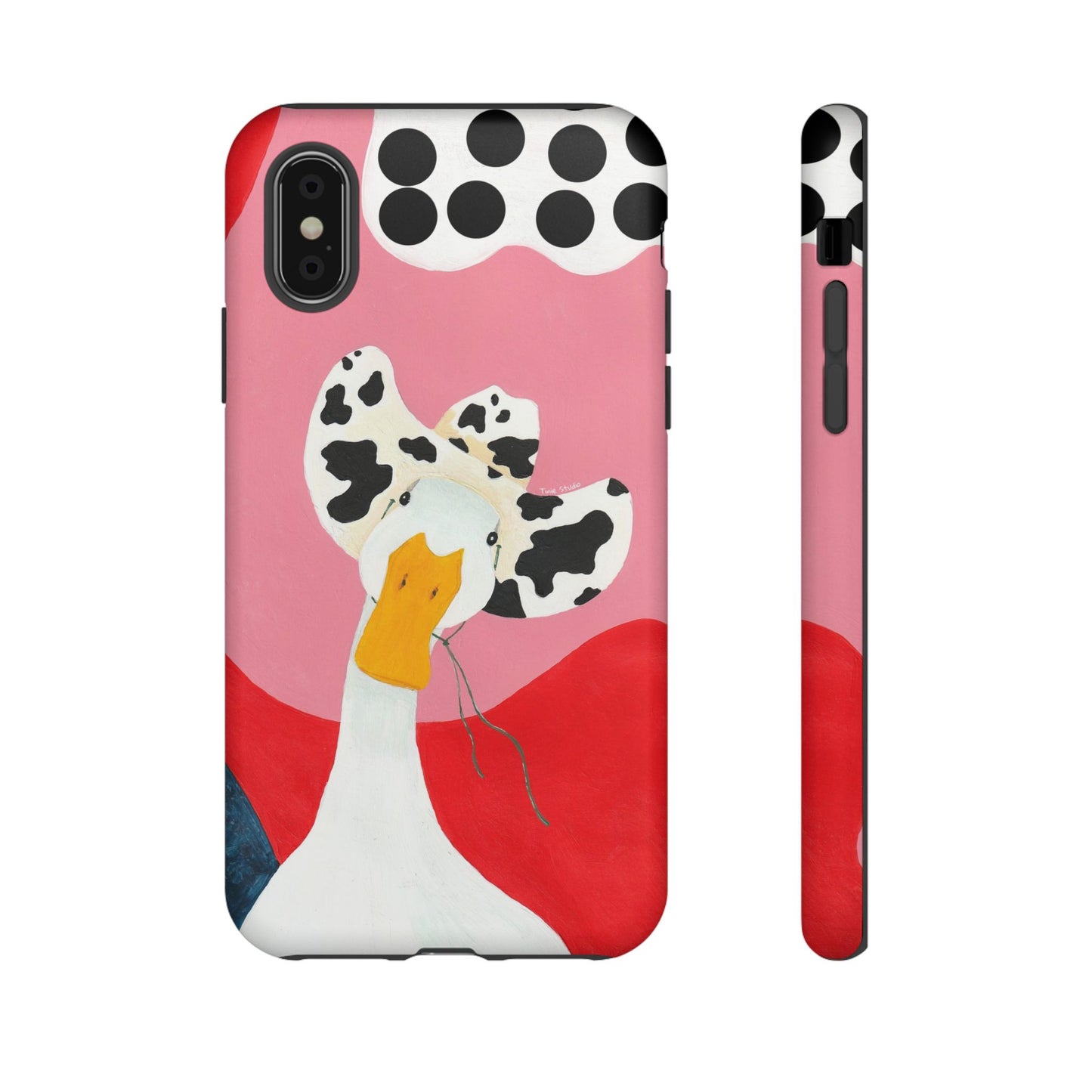 Trippy Cowboy Goose Phone Case - Tinie Studio