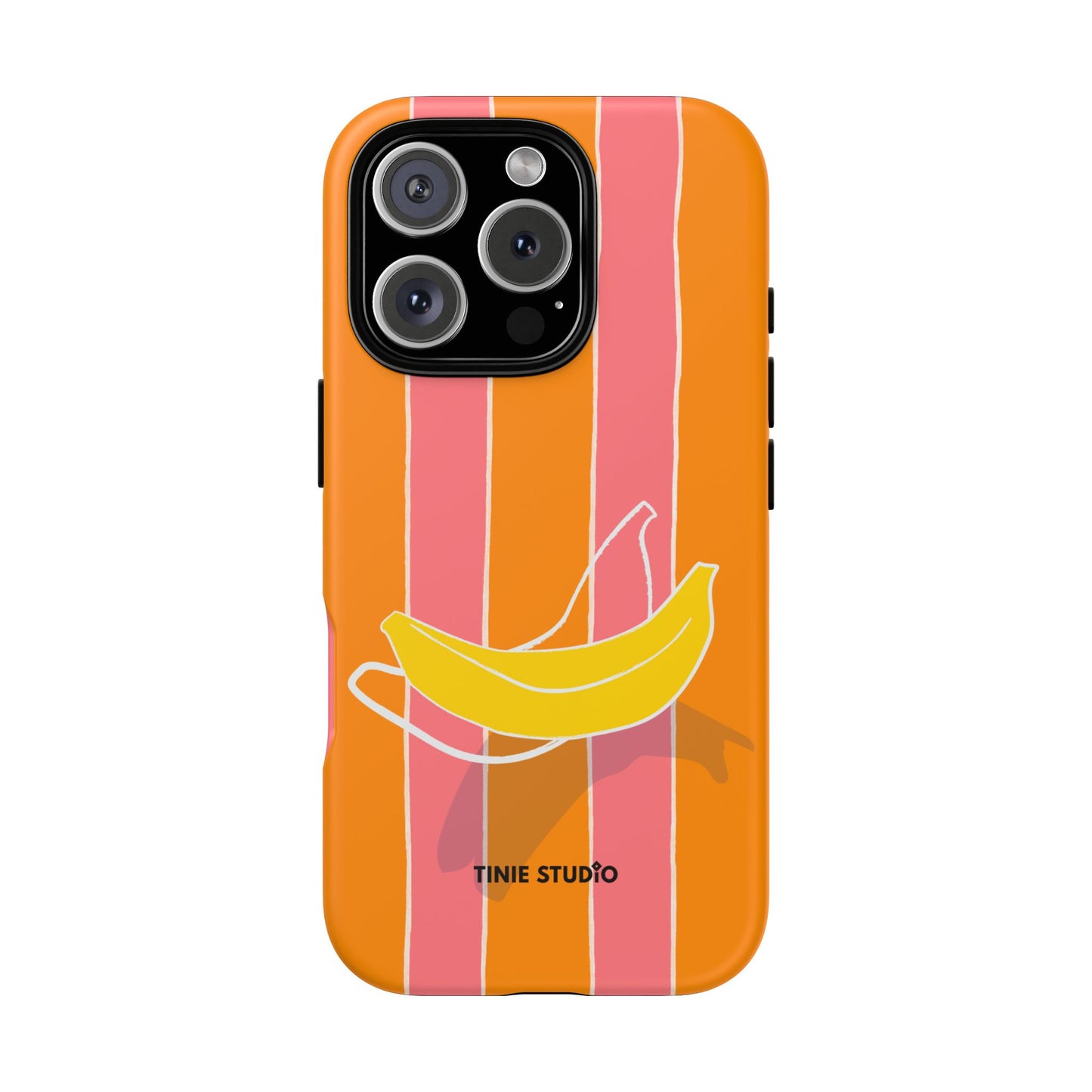 Stripy Banana Phone Case