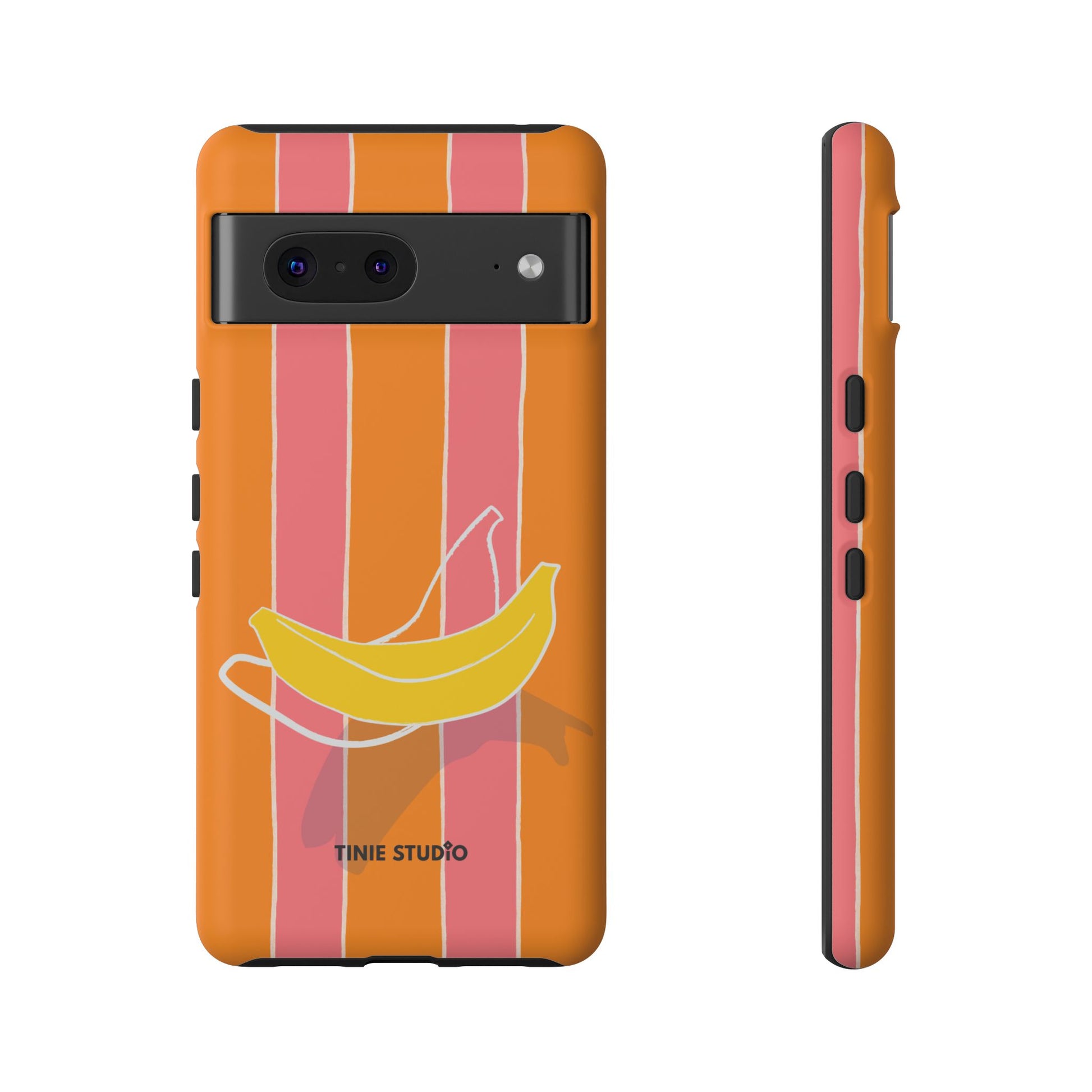 Stripy Banana Phone Case - Tinie Studio