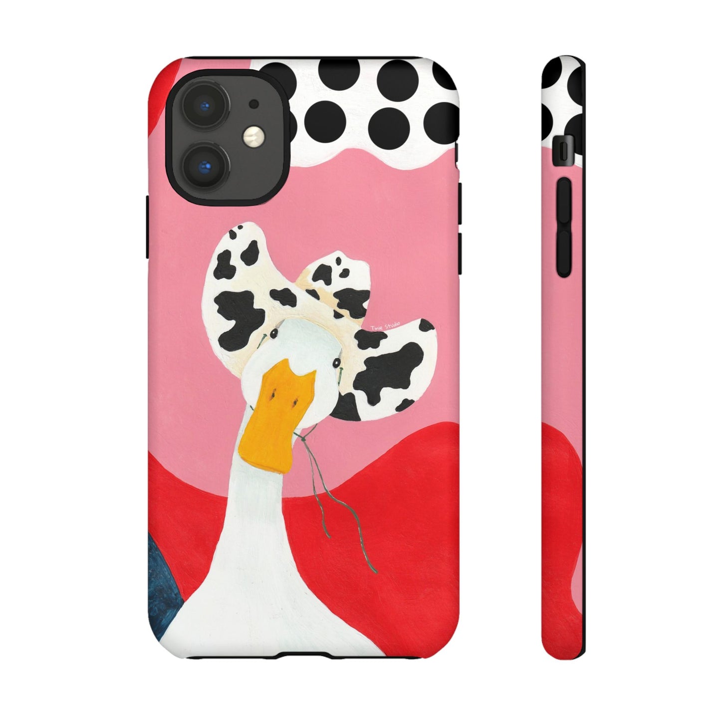 Trippy Cowboy Goose Phone Case - Tinie Studio
