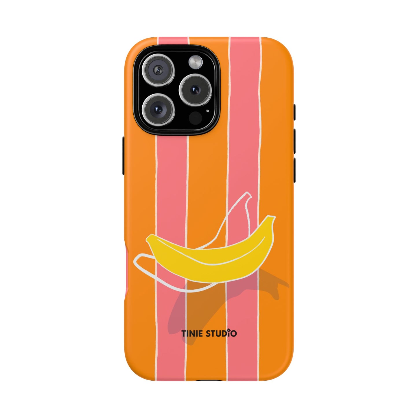 Stripy Banana Phone Case