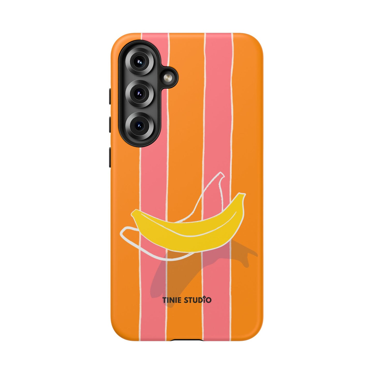 Stripy Banana Phone Case