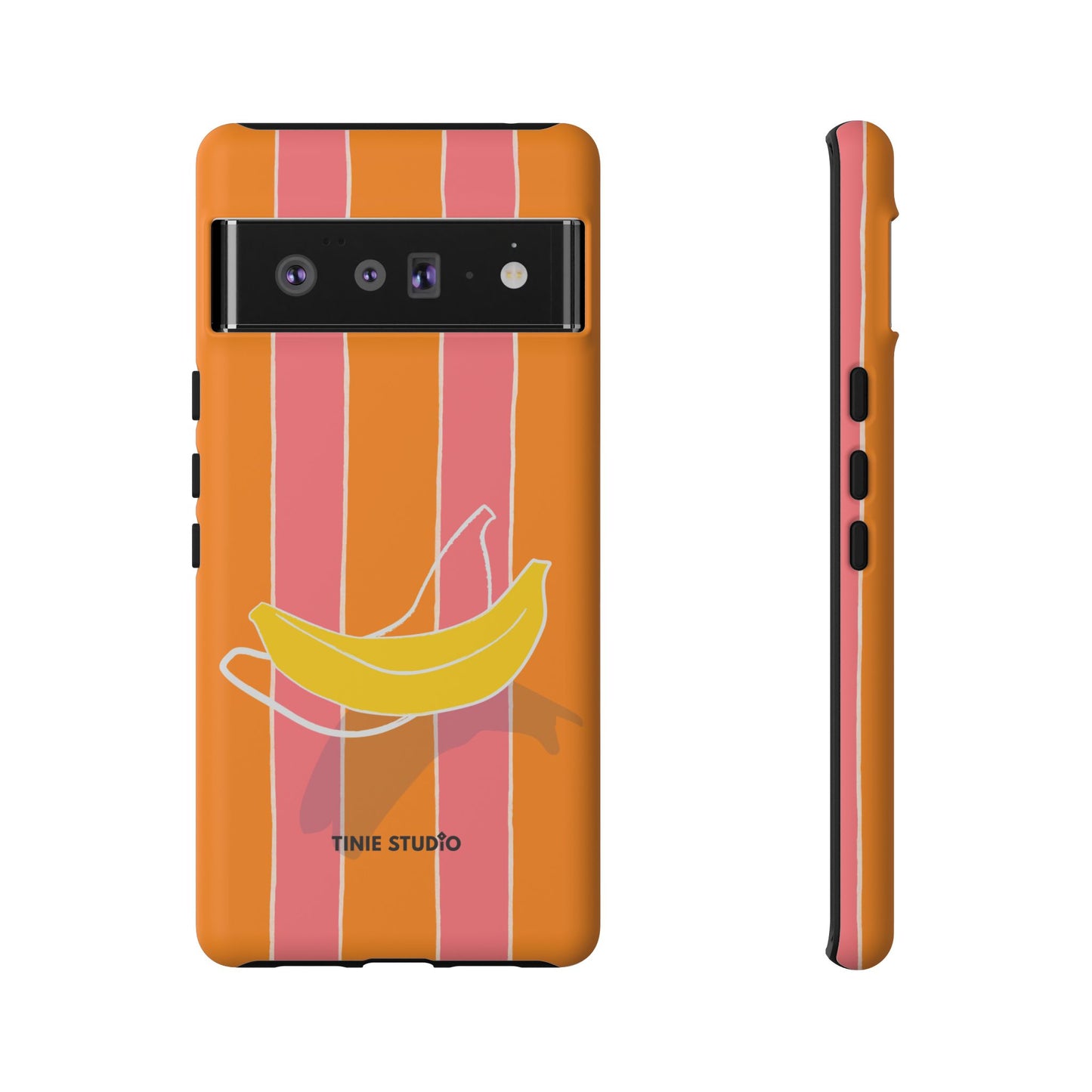 Stripy Banana Phone Case - Tinie Studio