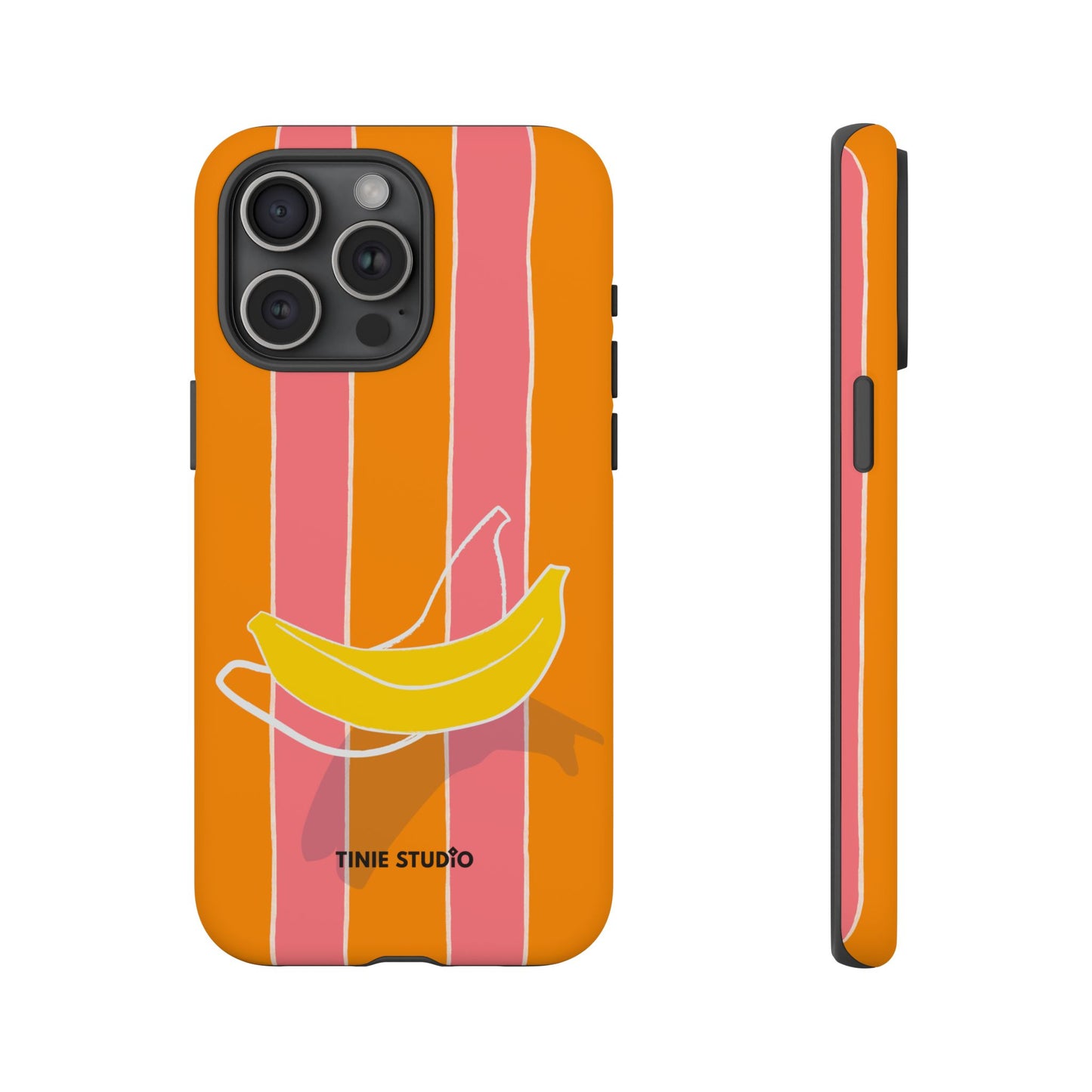 Stripy Banana Phone Case
