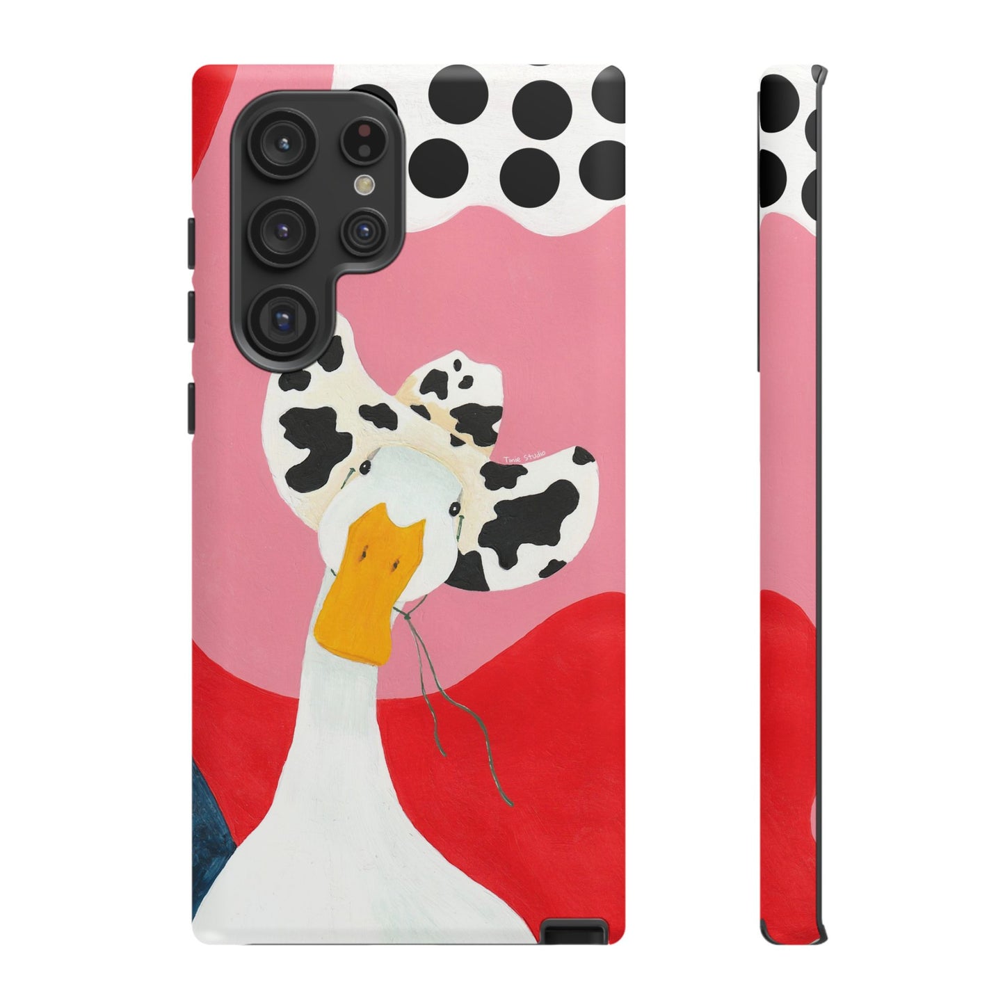 Trippy Cowboy Goose Phone Case - Tinie Studio