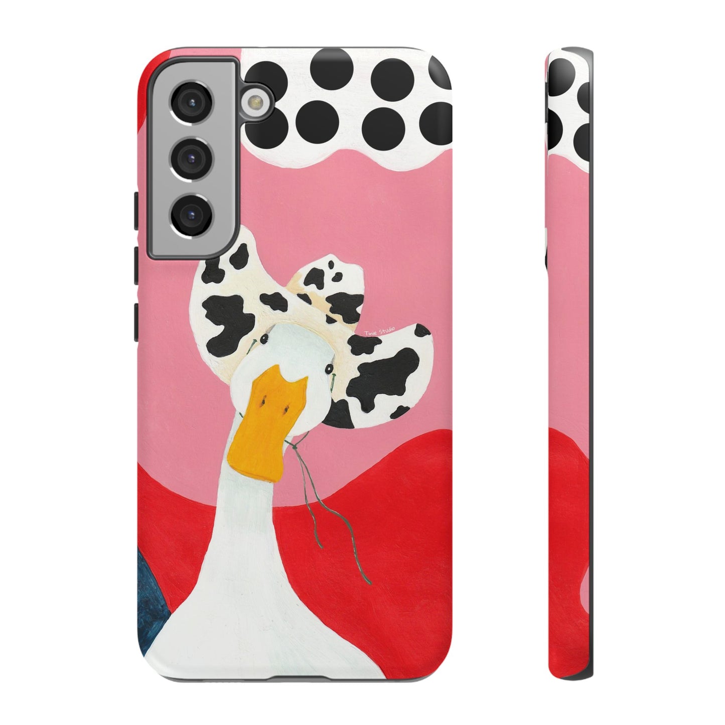 Trippy Cowboy Goose Phone Case - Tinie Studio