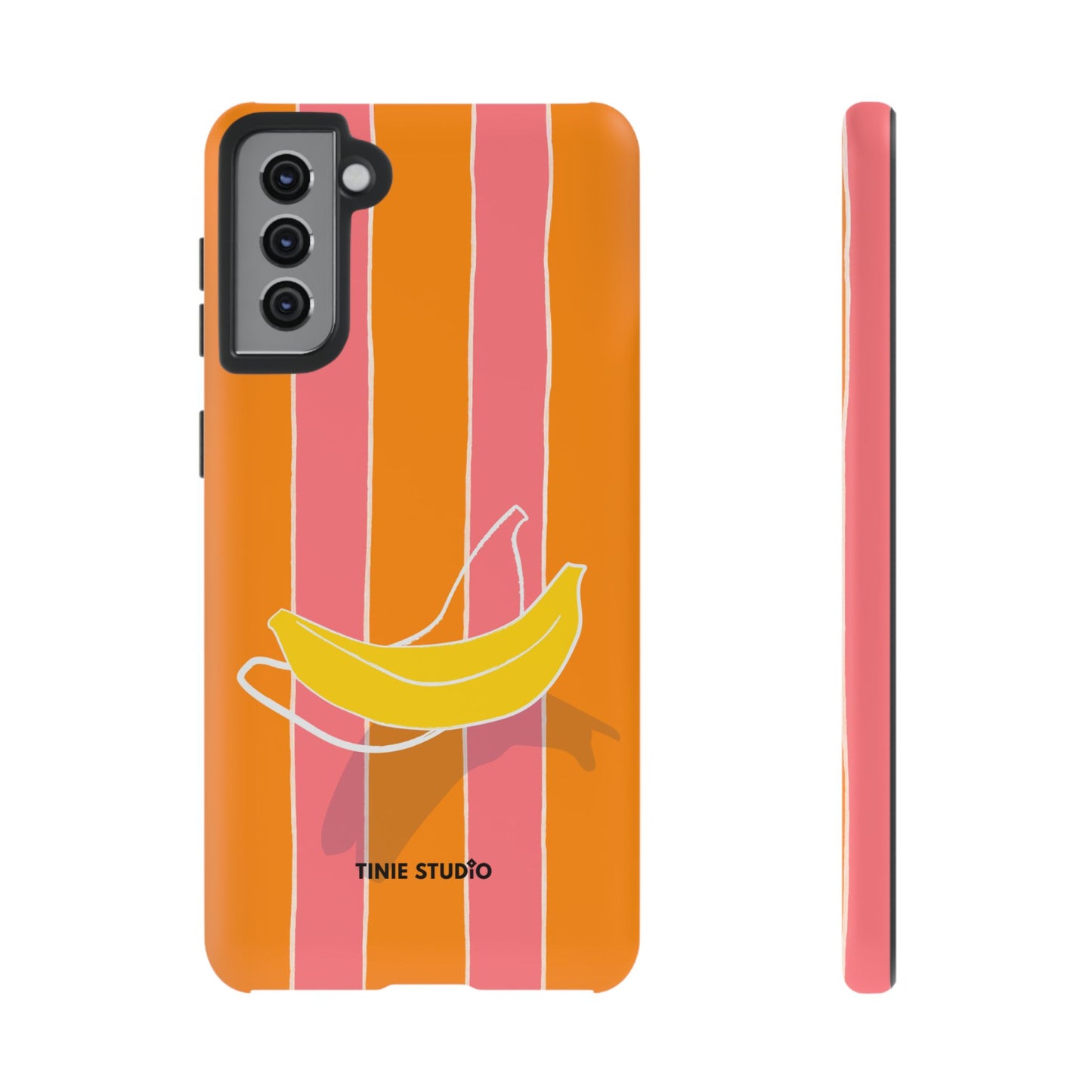 Stripy Banana Phone Case - Tinie Studio