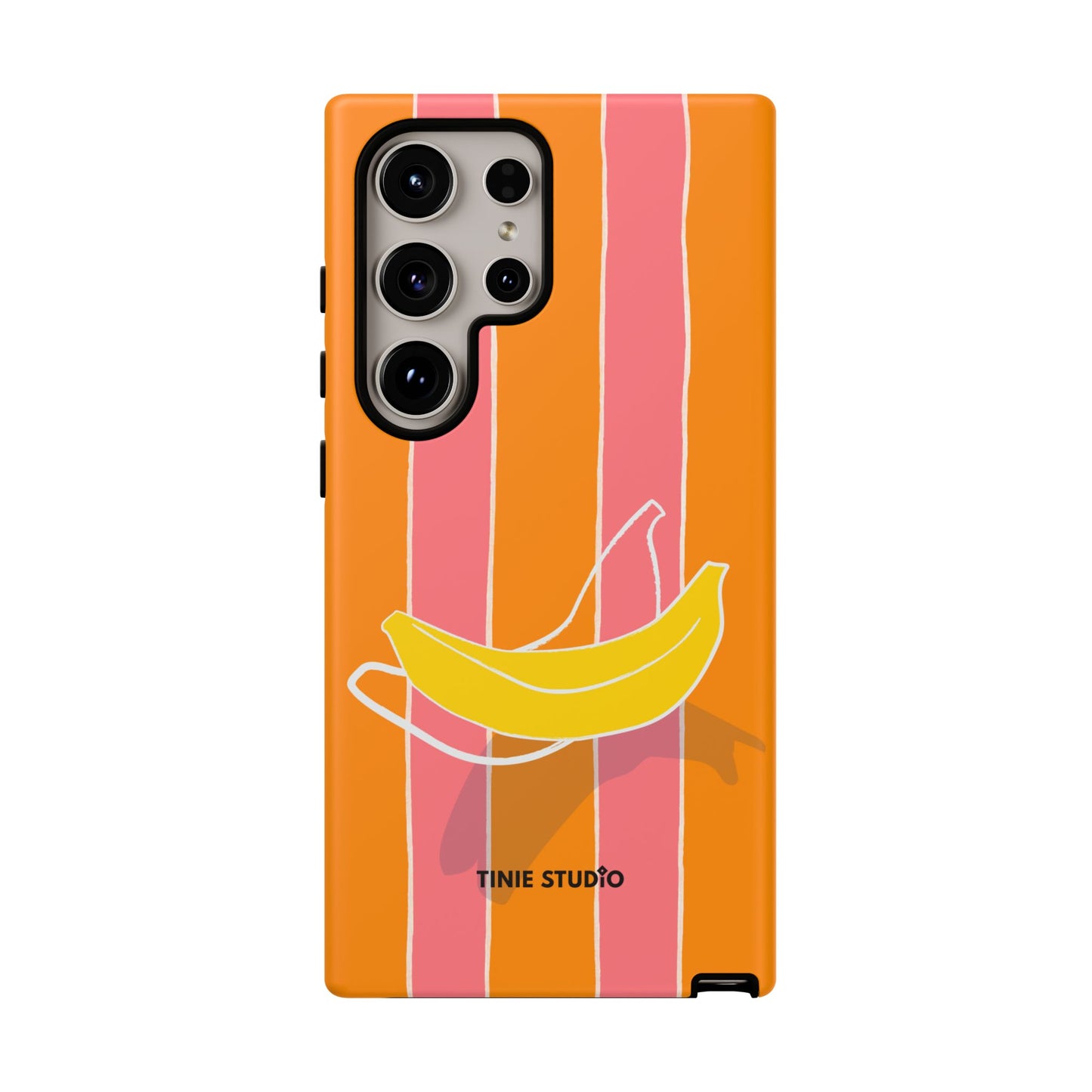 Stripy Banana Phone Case