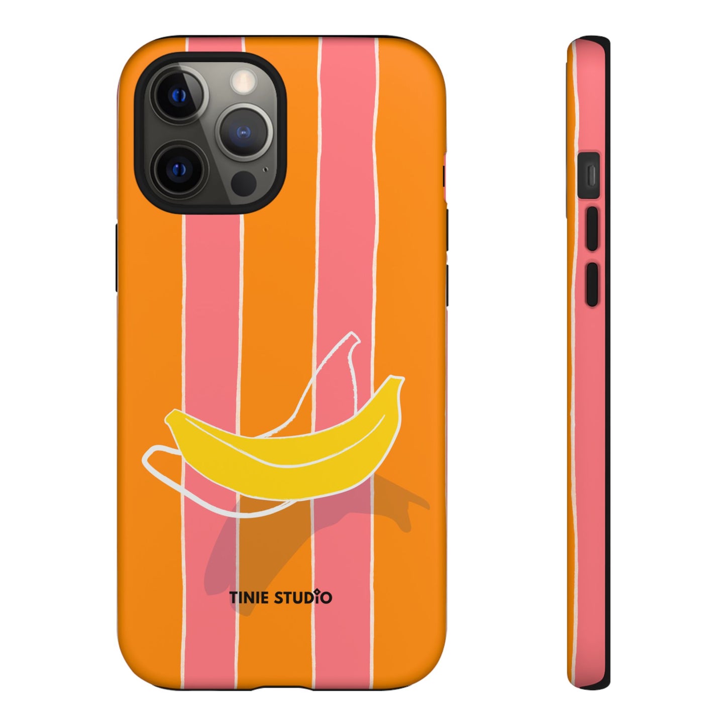 Stripy Banana Phone Case - Tinie Studio