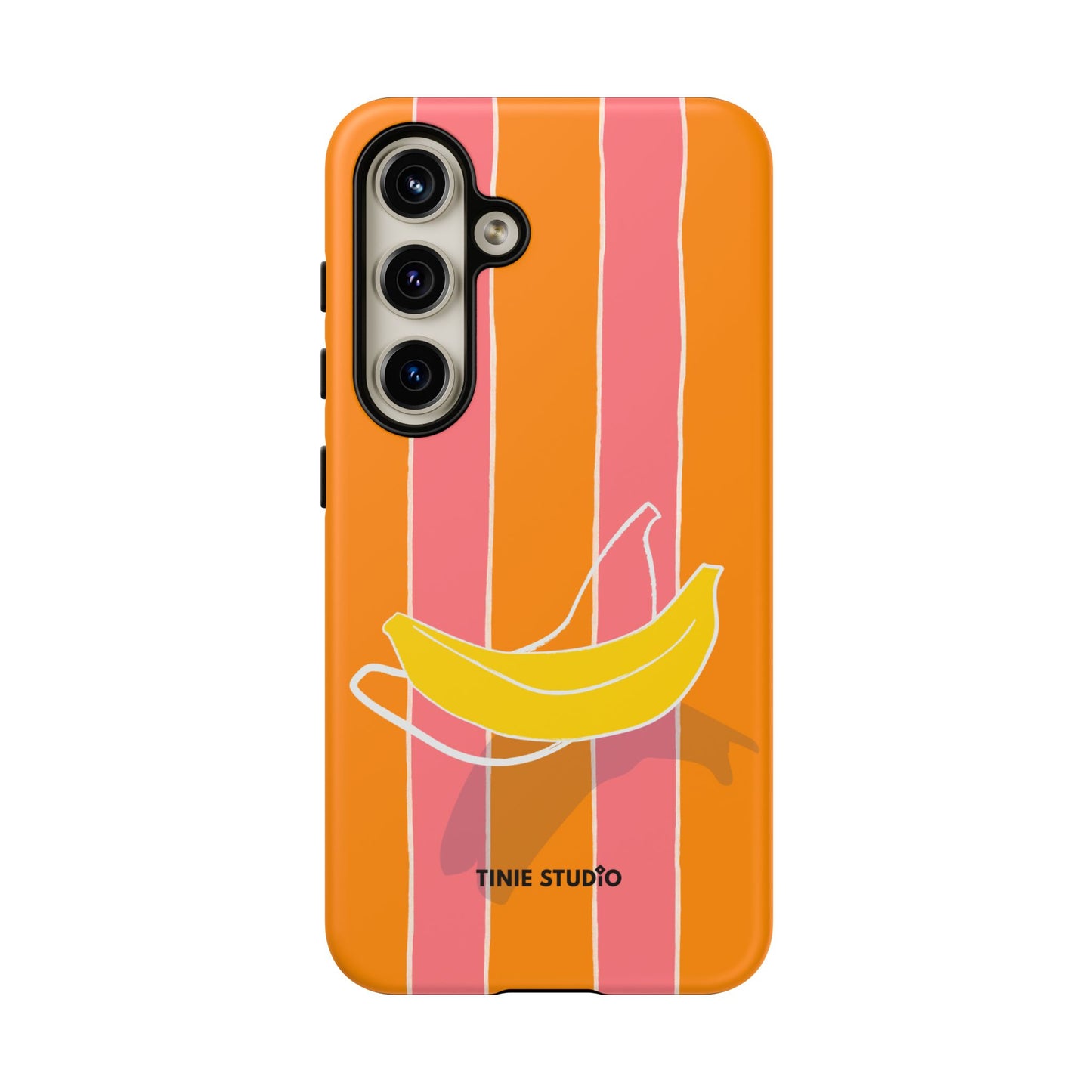 Stripy Banana Phone Case