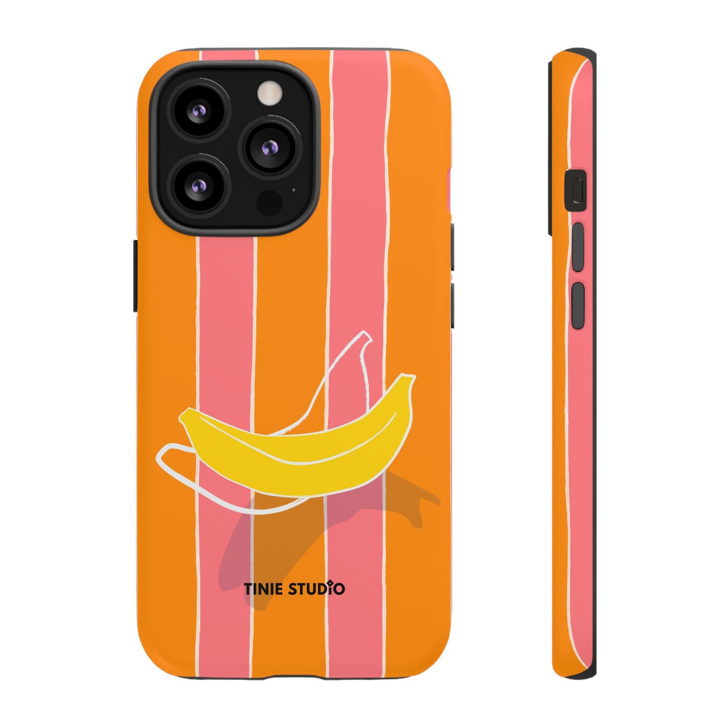 Stripy Banana Phone Case - Tinie Studio