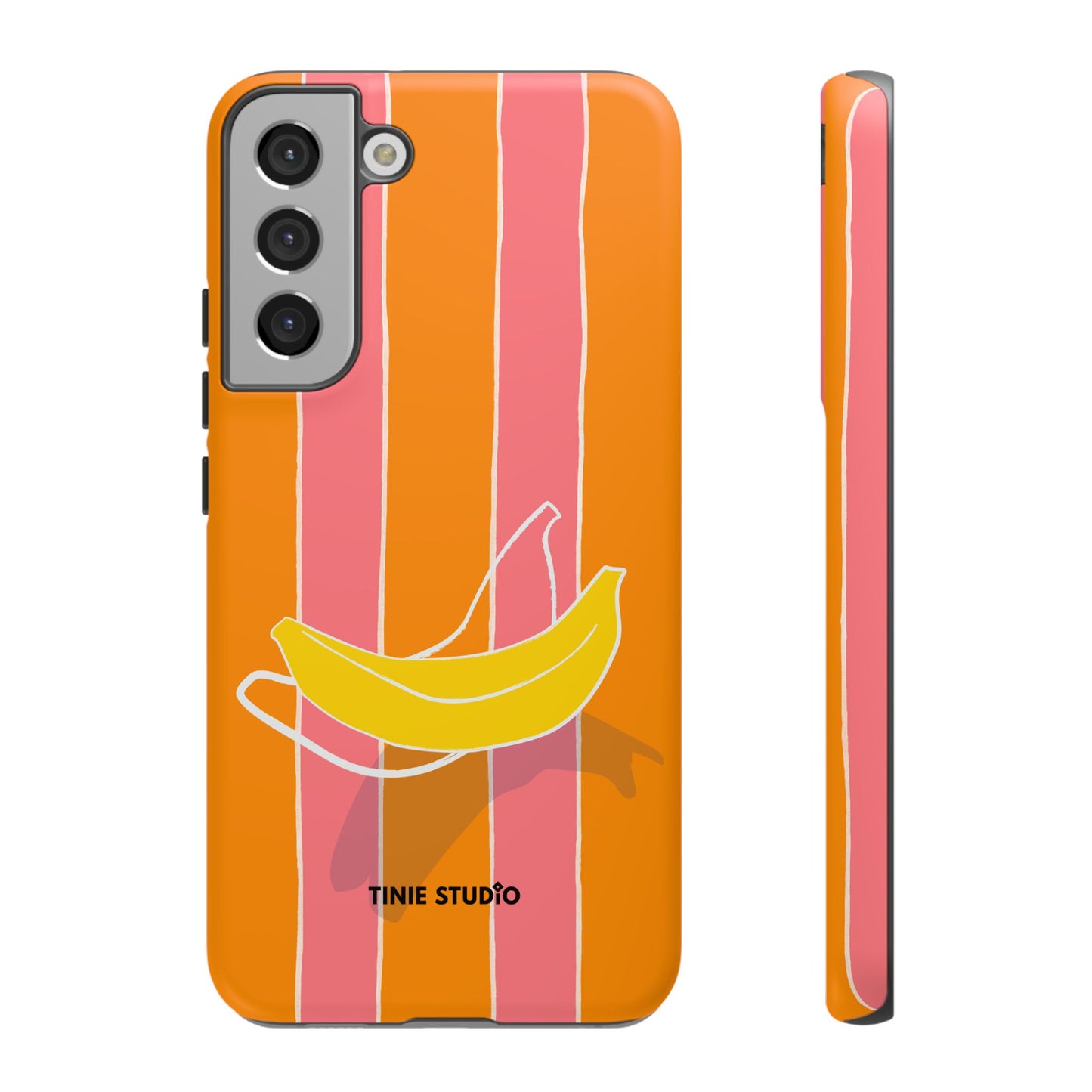 Stripy Banana Phone Case - Tinie Studio