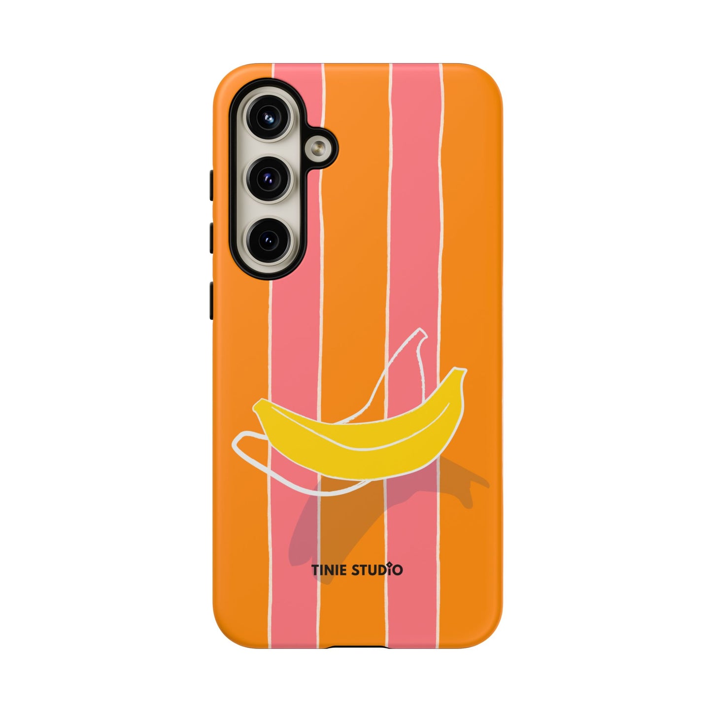 Stripy Banana Phone Case