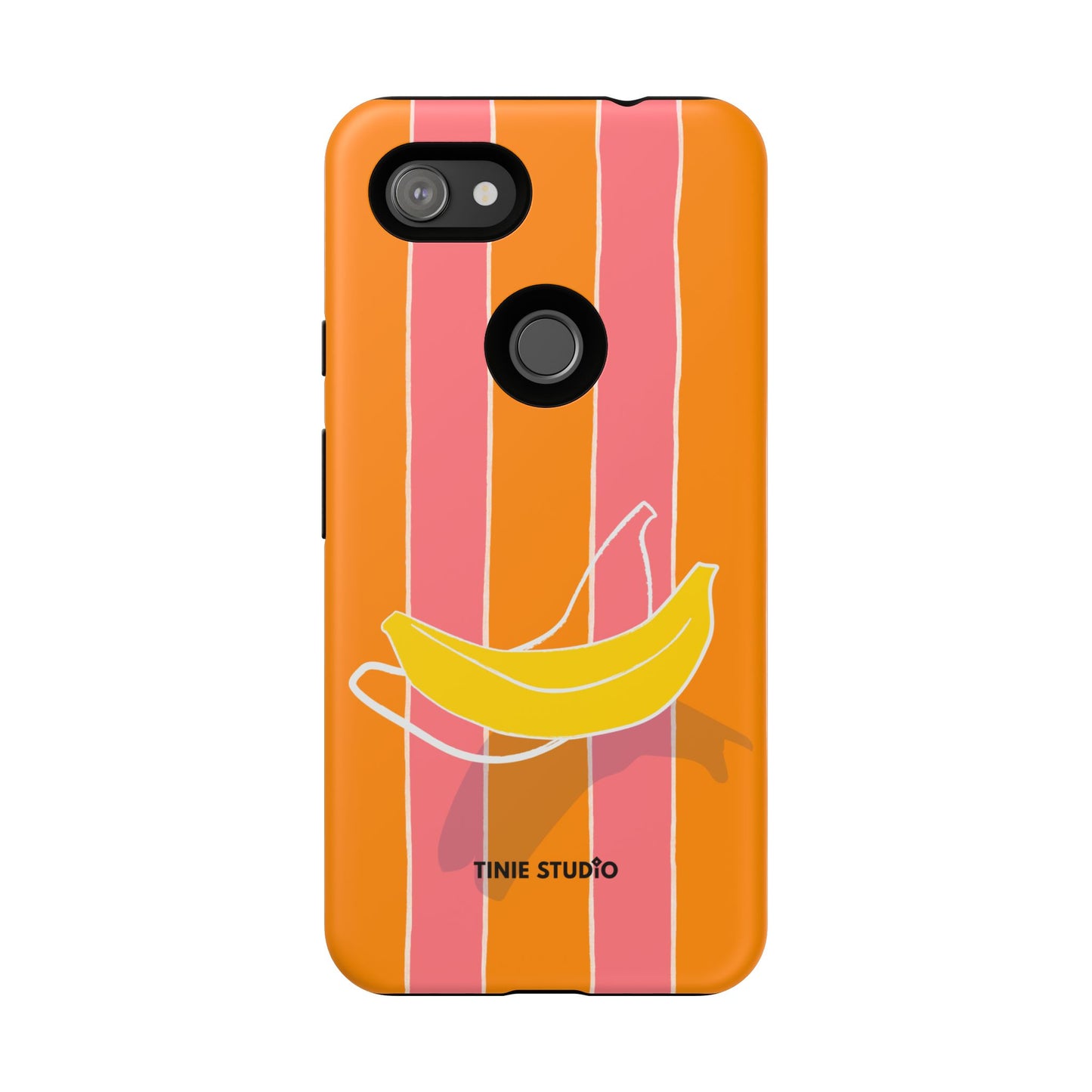 Stripy Banana Phone Case