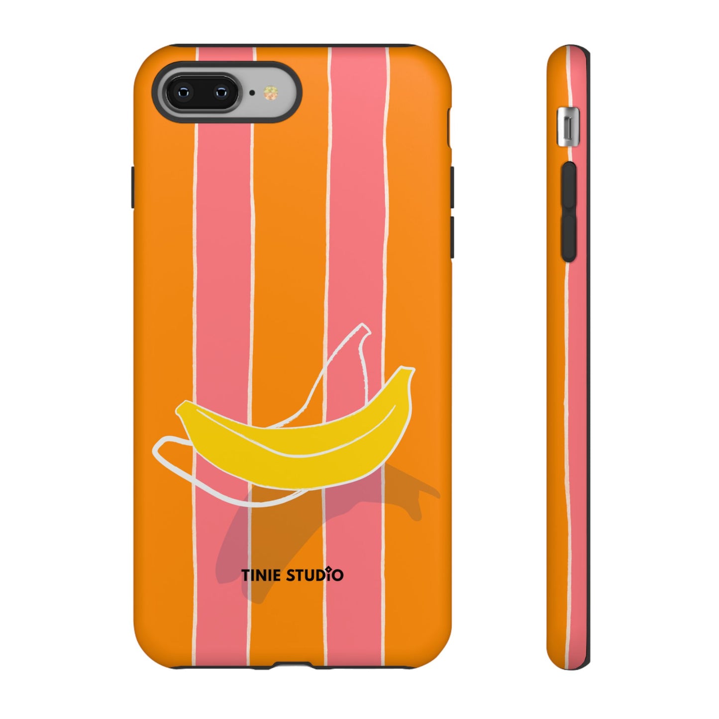 Stripy Banana Phone Case - Tinie Studio