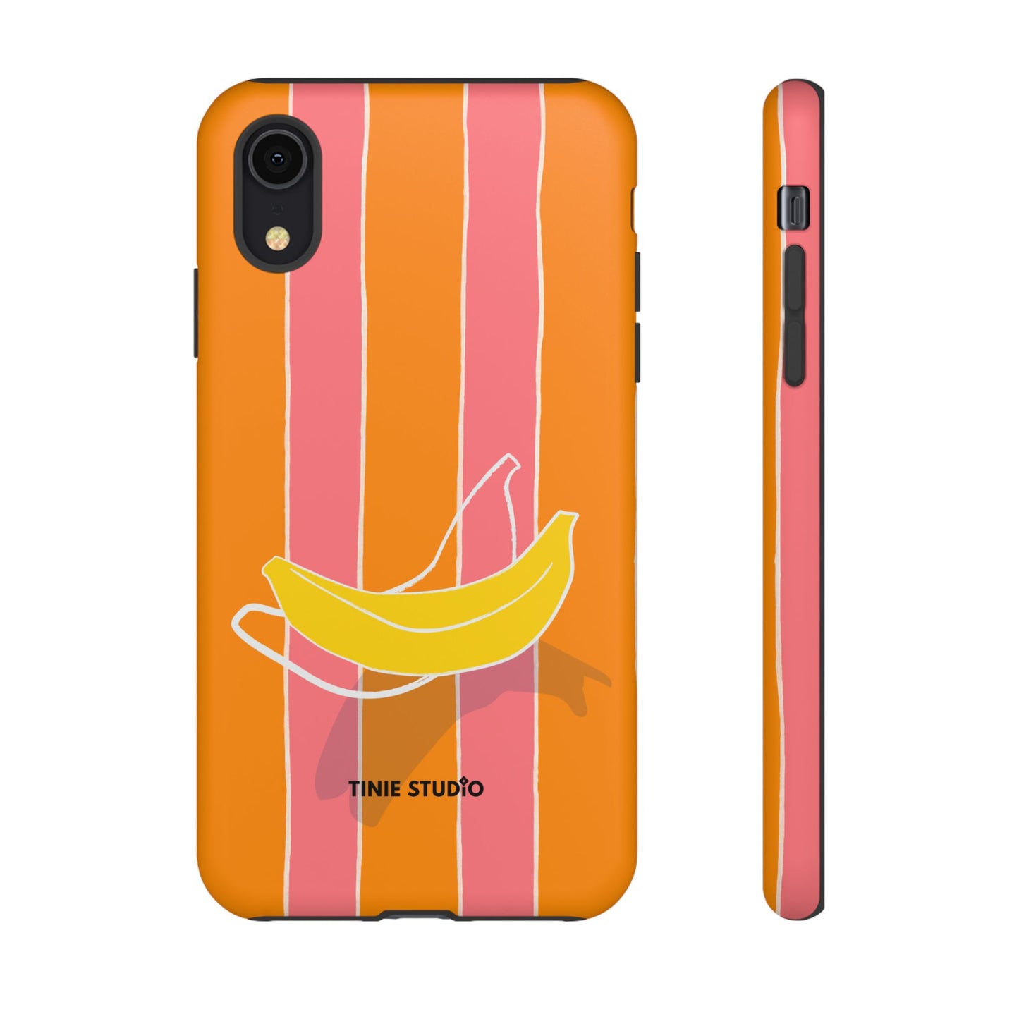 Stripy Banana Phone Case - Tinie Studio