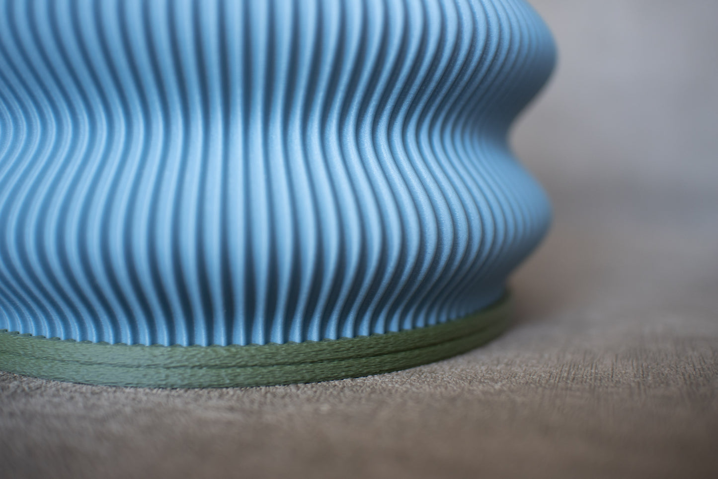 Blue Wavy Planter - Tinie Studio