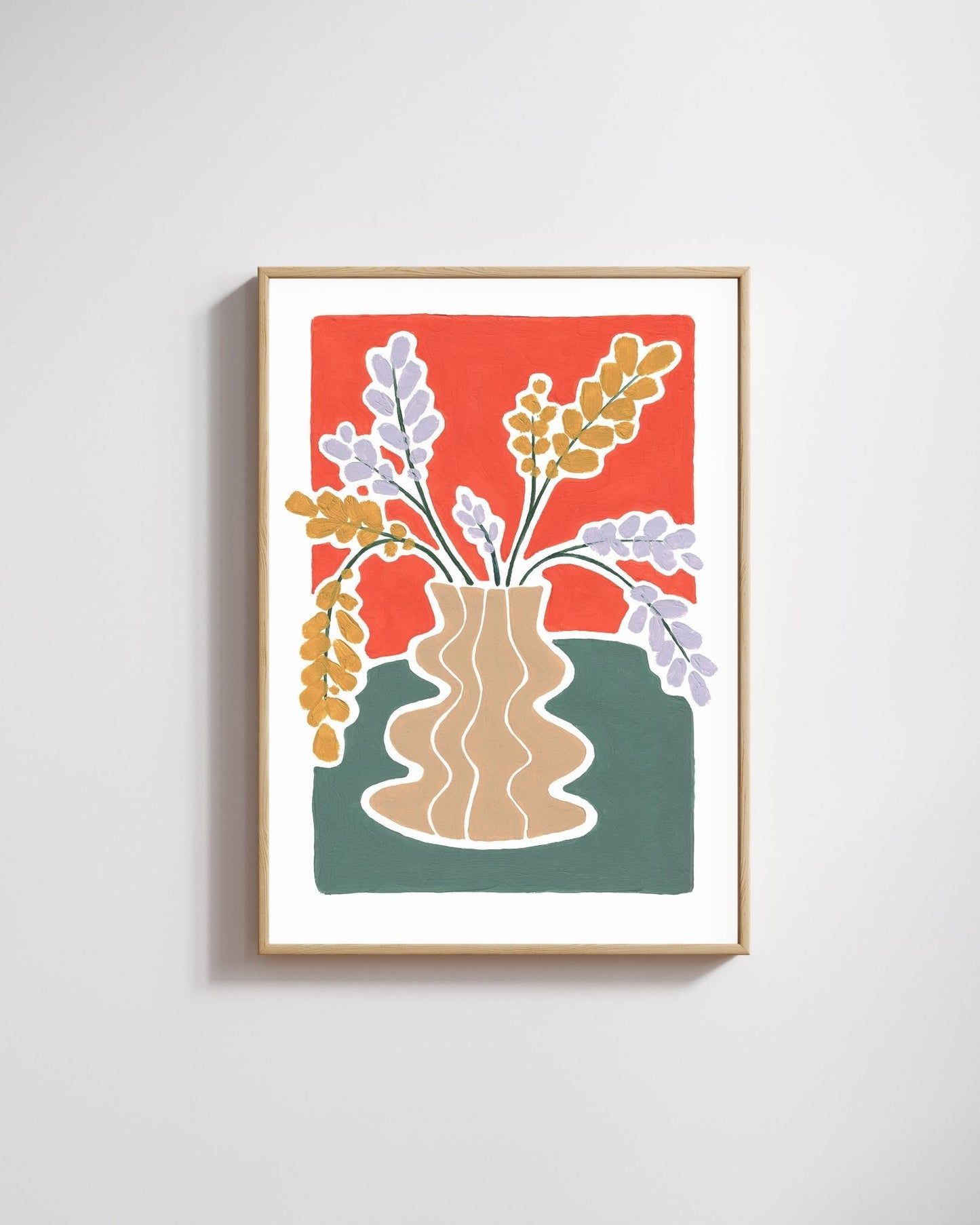 Flower Vase I Print - Tinie Studio