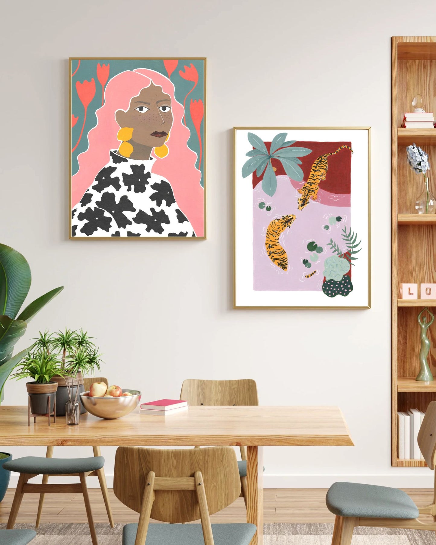 Portrait with Lemons Print - Tinie Studio