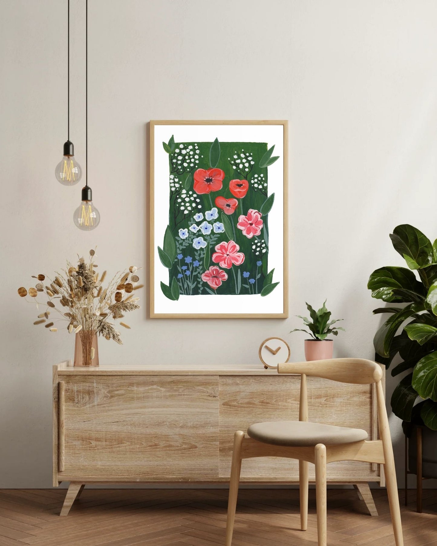 Wildflower Meadow Print - Tinie Studio