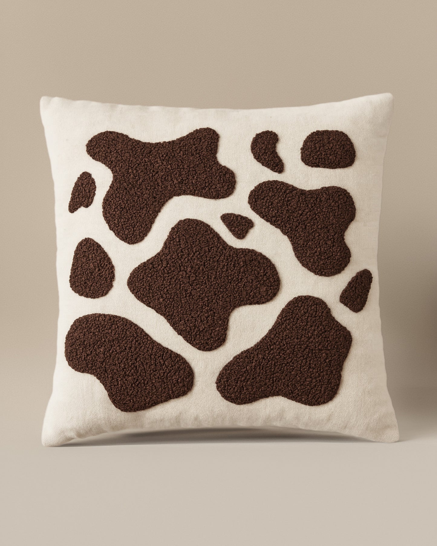 Cozy Cow Punch Needle Cushion - Tinie Studio