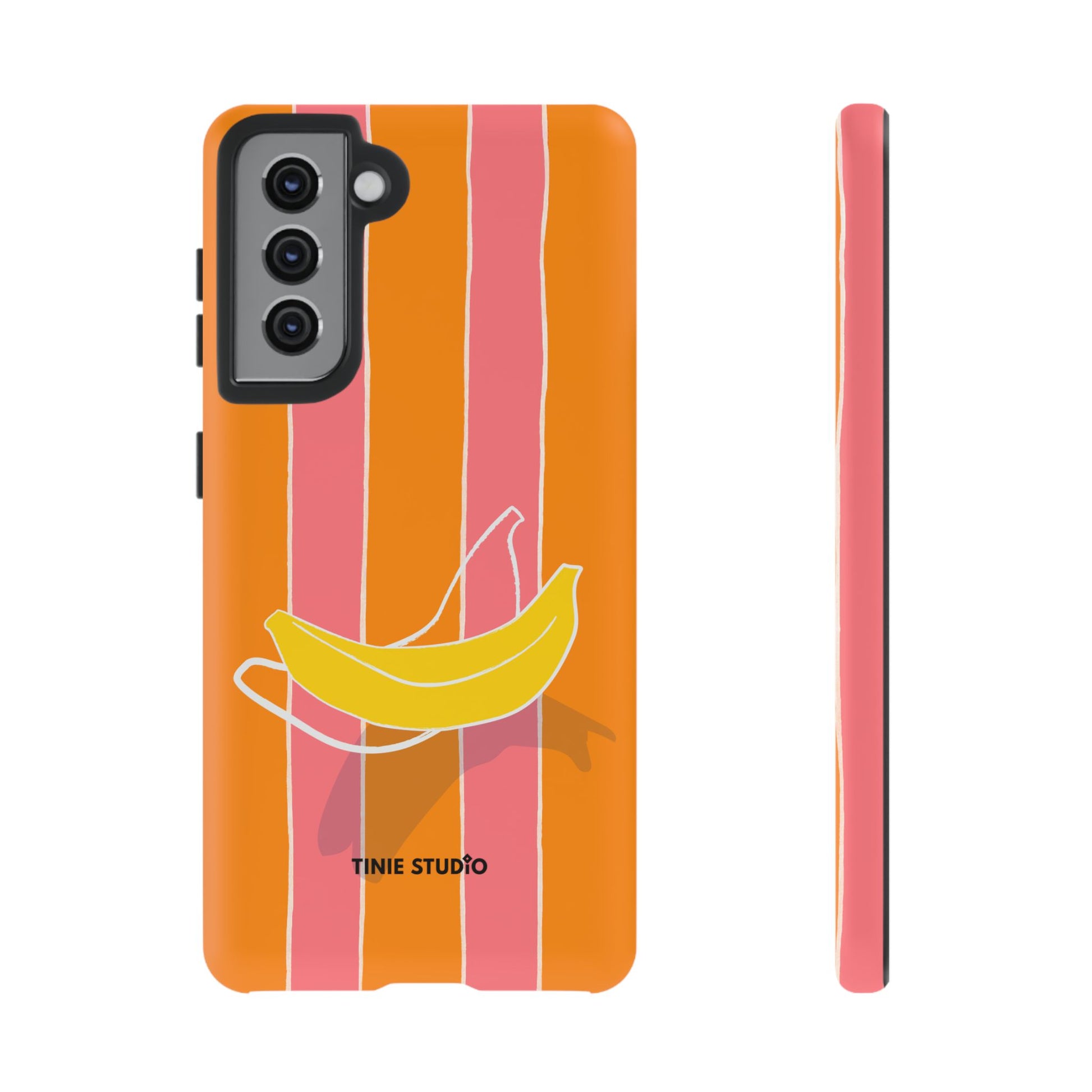 Stripy Banana Phone Case - Tinie Studio