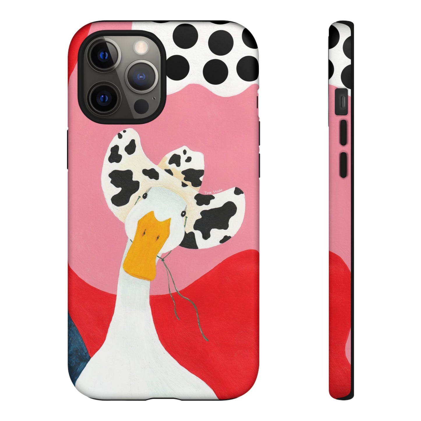 Trippy Cowboy Goose Phone Case - Tinie Studio