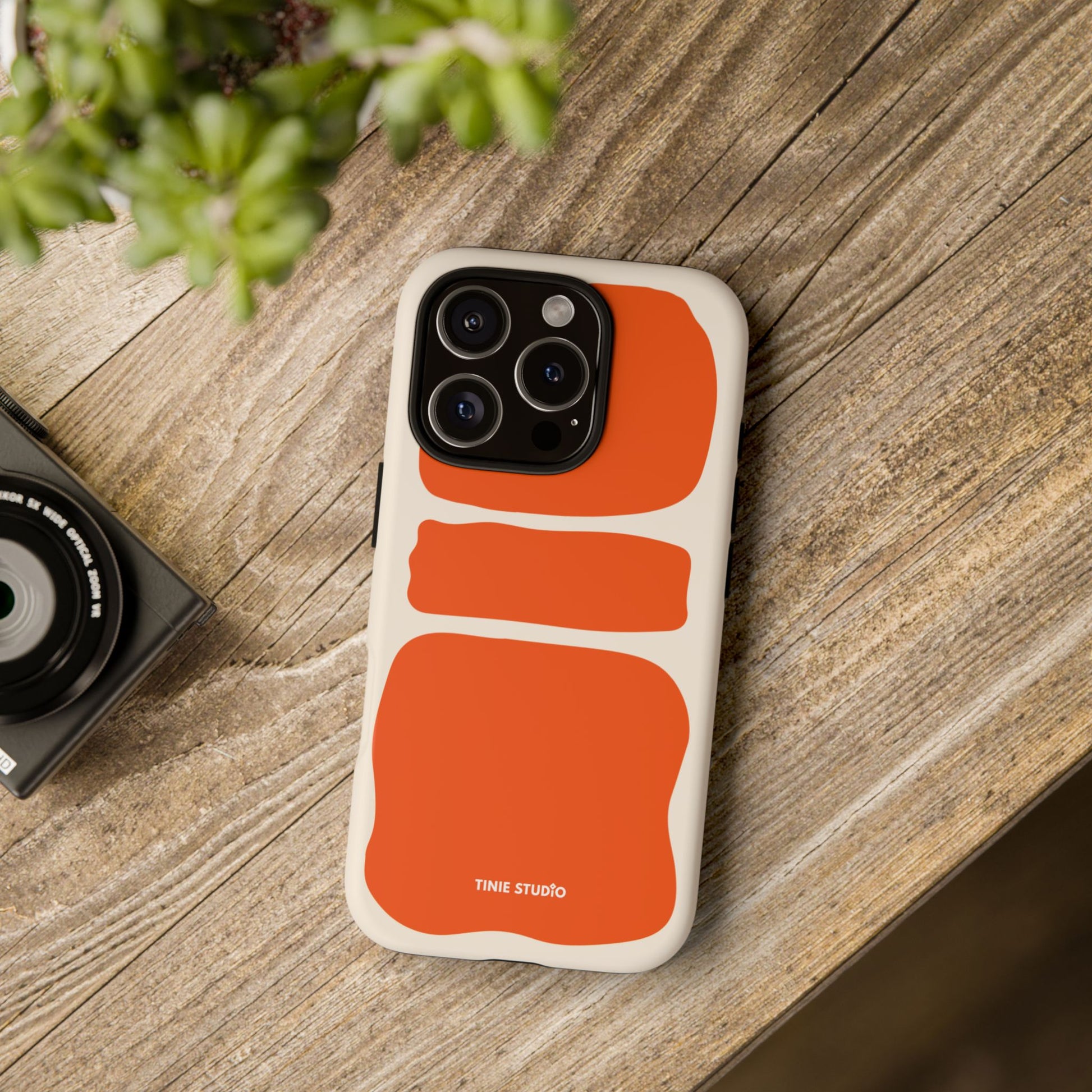 Tangerine Field Phone Case - Tinie Studio