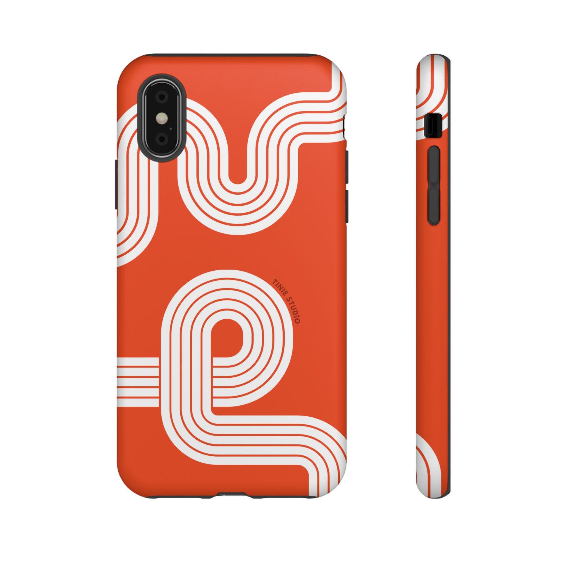 Retro Loop Phone Case - Tinie Studio