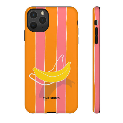 Stripy Banana Phone Case - Tinie Studio