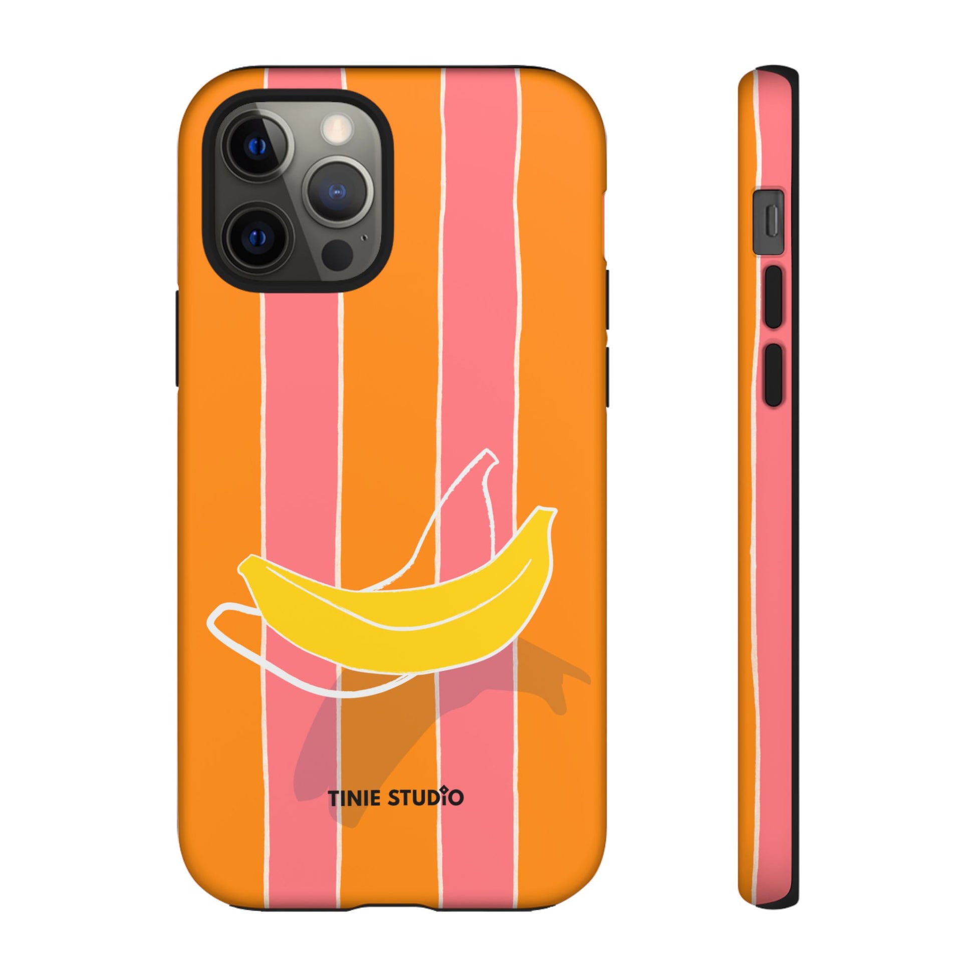 Stripy Banana Phone Case - Tinie Studio