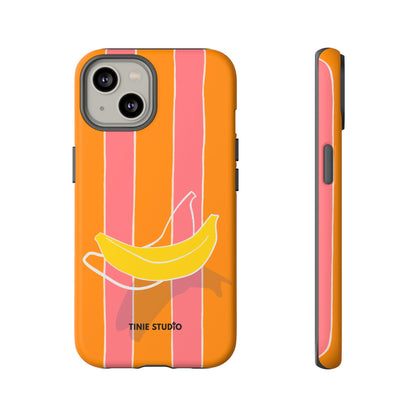 Stripy Banana Phone Case - Tinie Studio