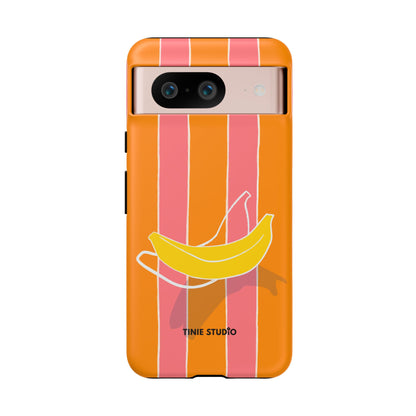 Stripy Banana Handyhülle
