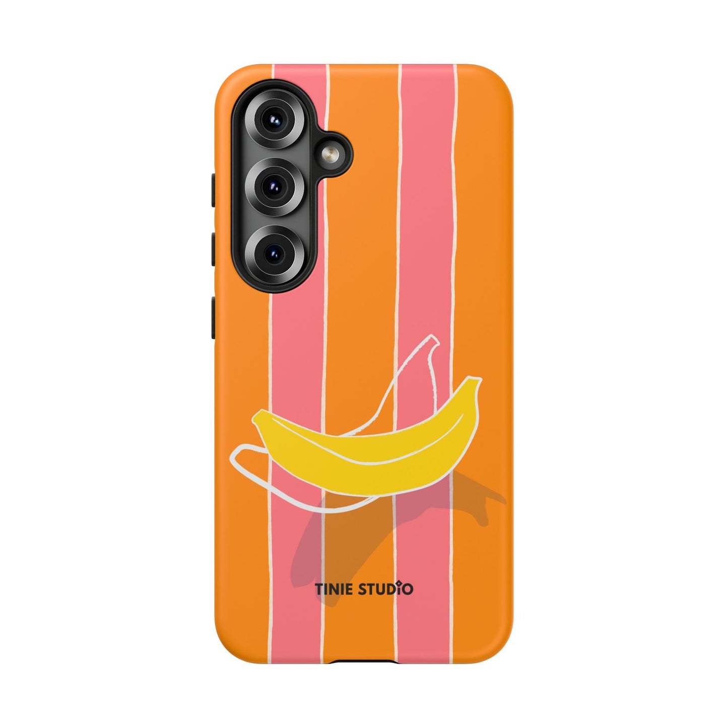 Stripy Banana Handyhülle